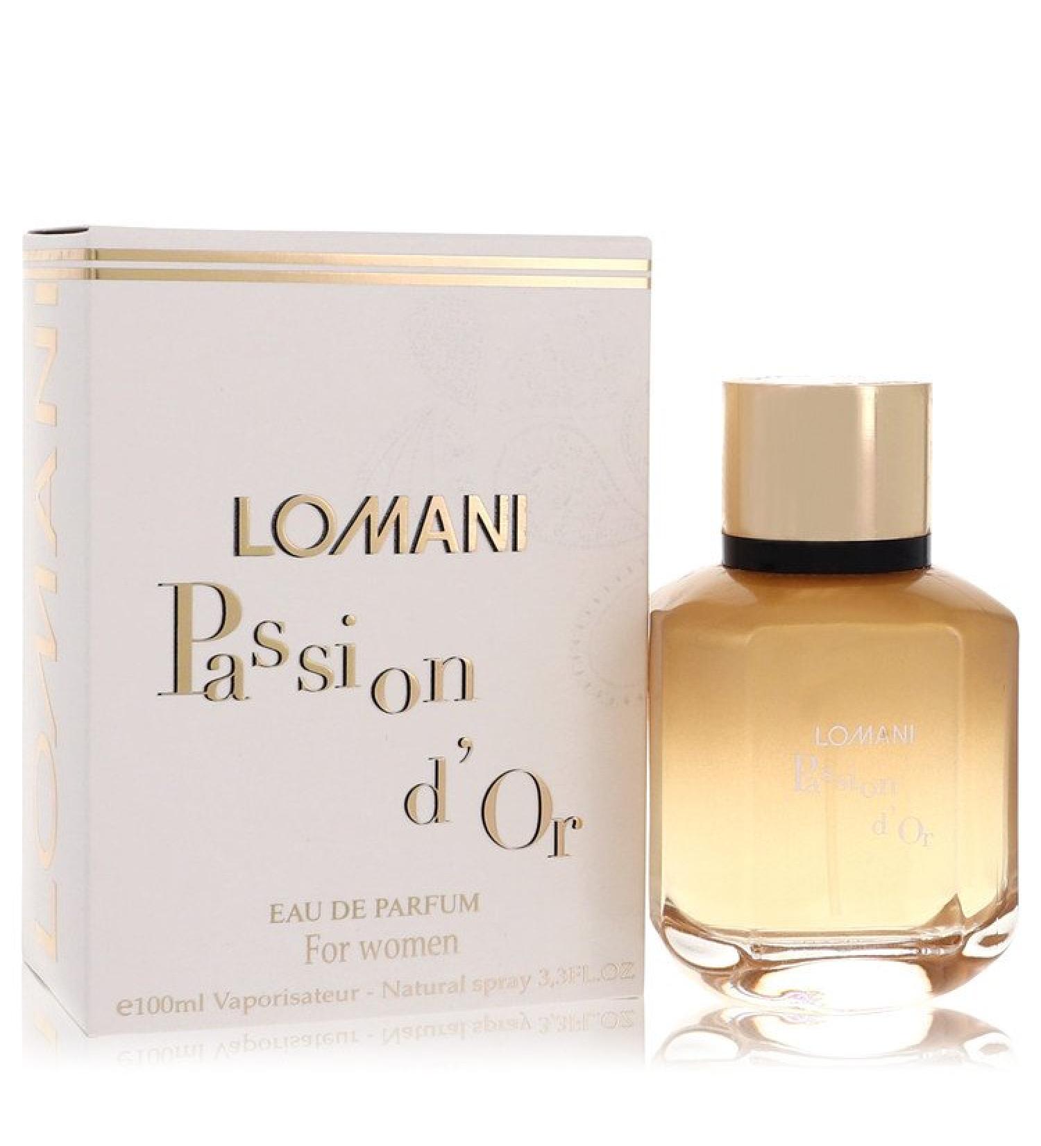 Lomani Passion D'or by Lomani Eau De Parfum Spray 3.3 oz for Women