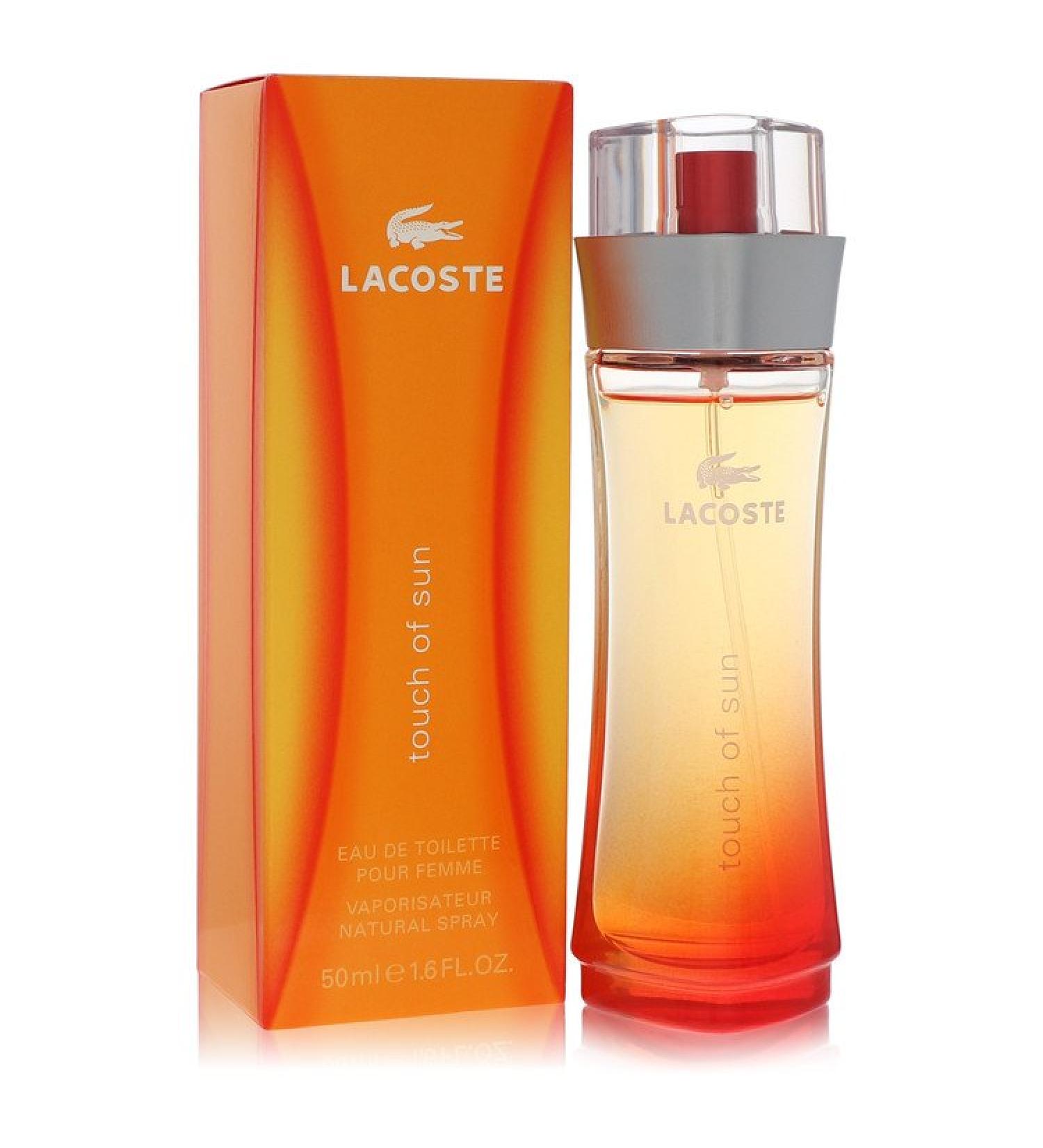 Touch of Sun by Lacoste Eau De Toilette Spray 1.7 oz for Women