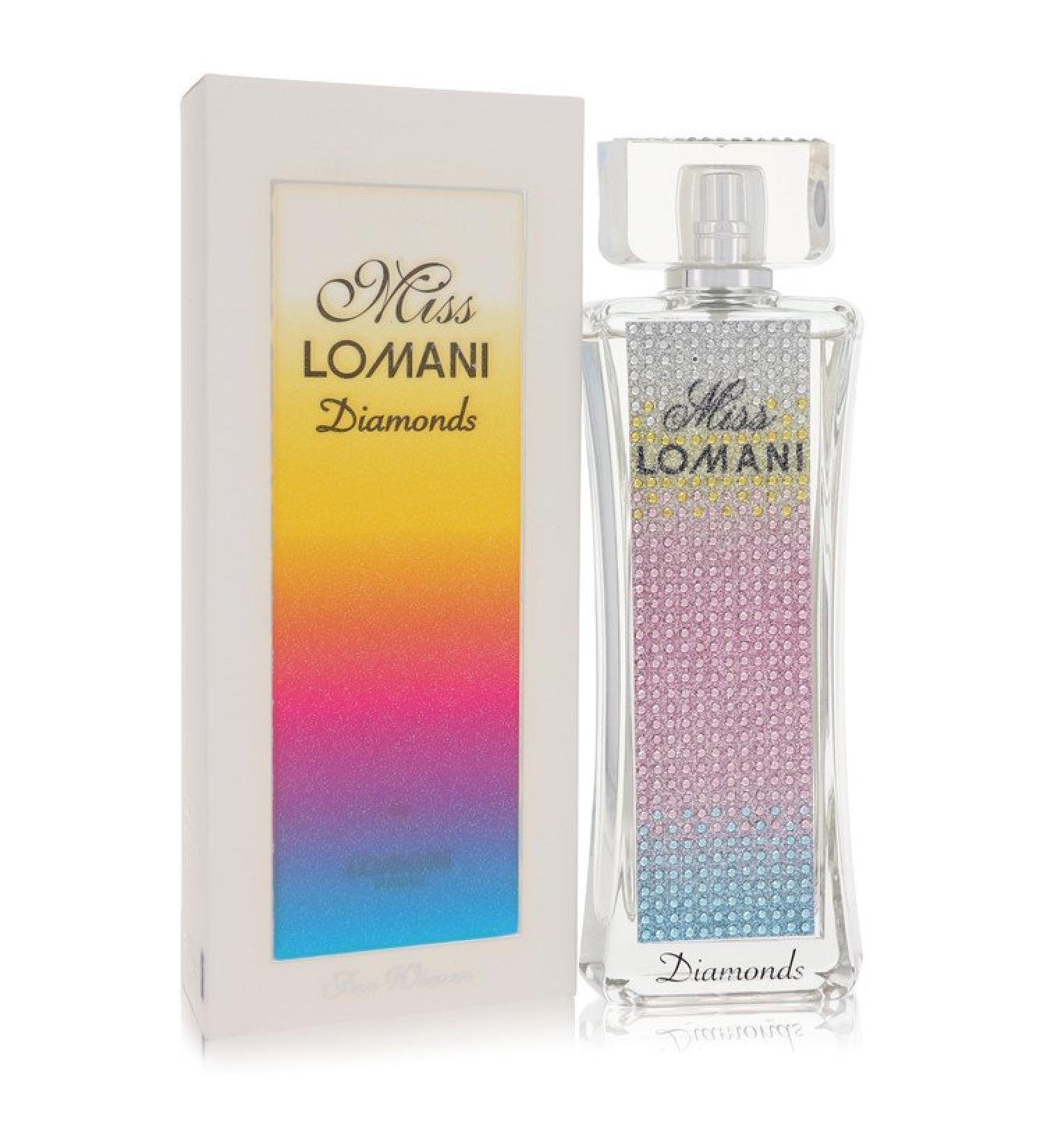 Miss Lomani Diamonds by Lomani Eau De Parfum Spray 3.3 oz for Women
