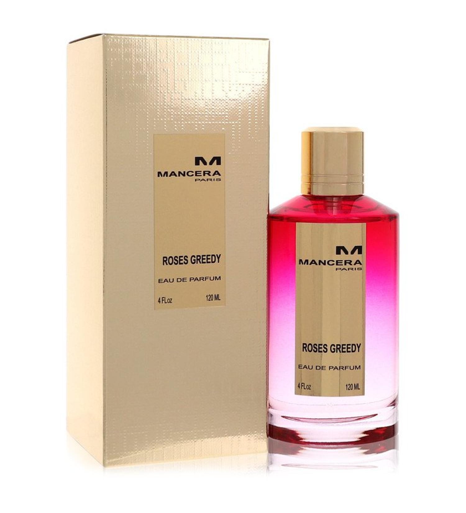 Mancera Roses Greedy by Mancera Eau De Parfum Spray (Unisex) 4 oz for Women