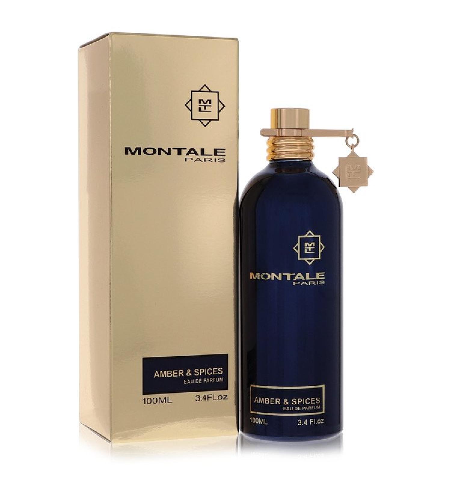 Montale Amber & Spices by Montale Eau De Parfum Spray (Unisex) 3.3 oz for Women