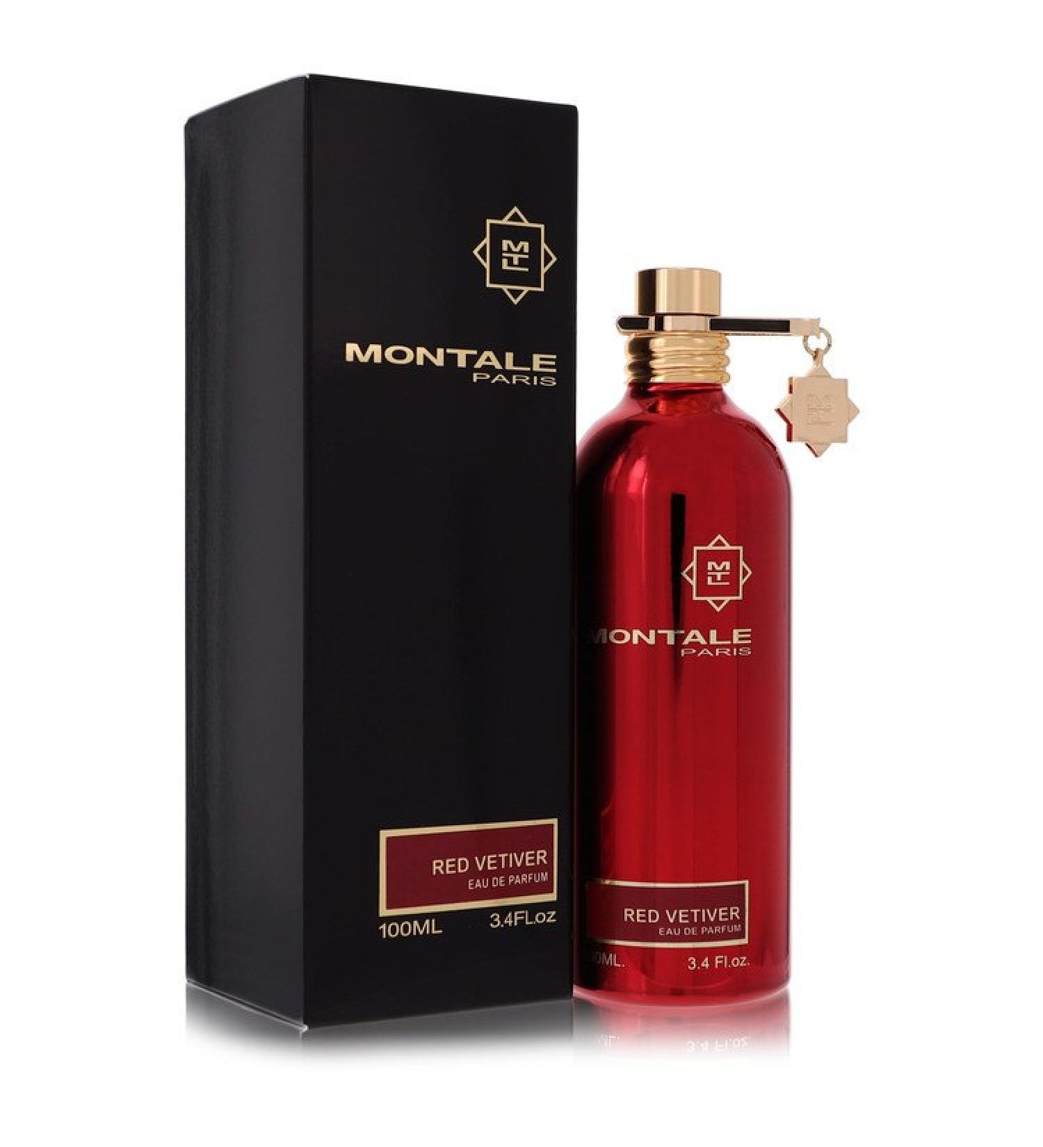 Montale Red Vetiver by Montale Eau De Parfum Spray 3.4 oz for Men