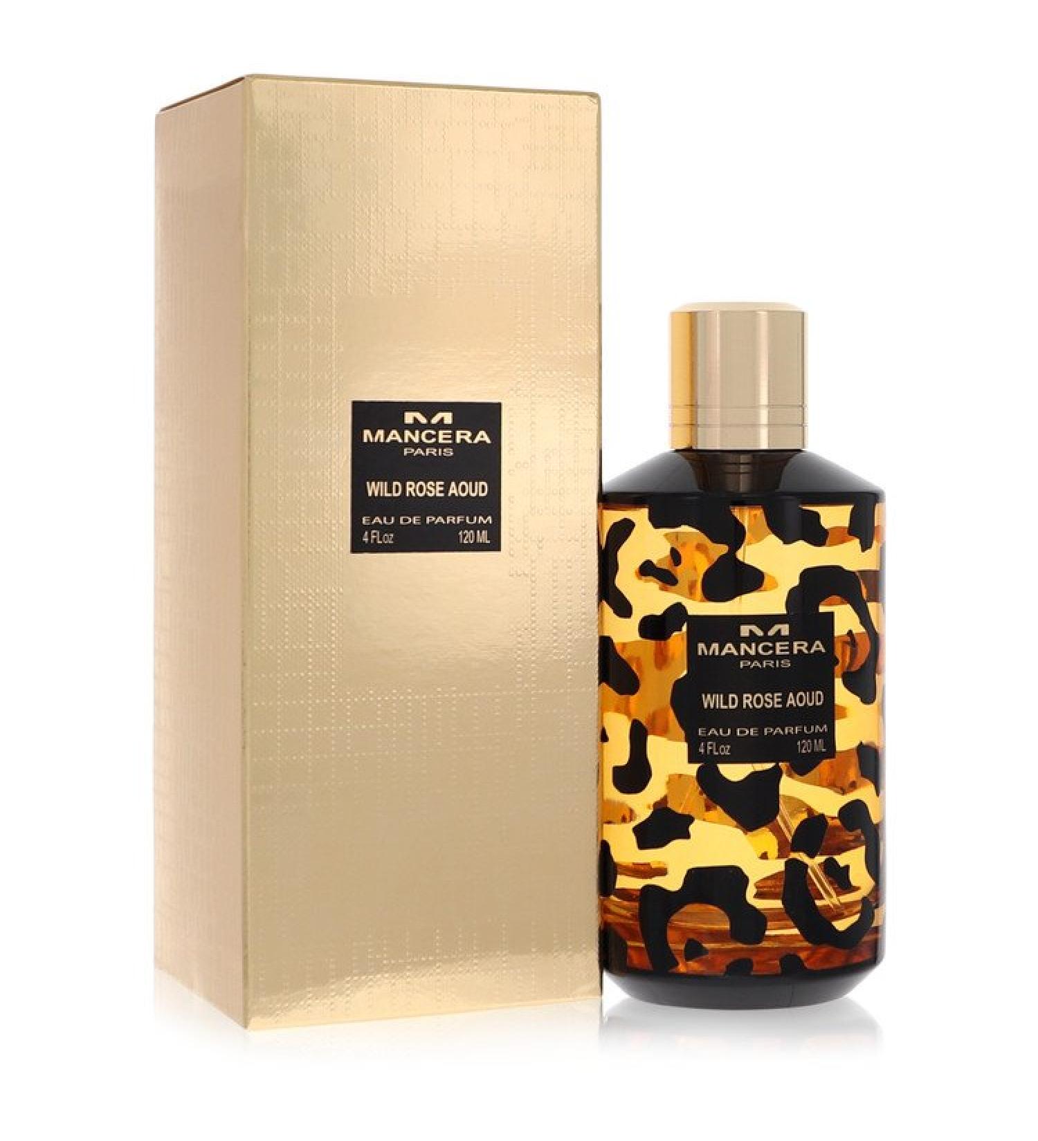 Mancera Wild Rose Aoud by Mancera Eau De Parfum Spray (Unisex) 4 oz for Women