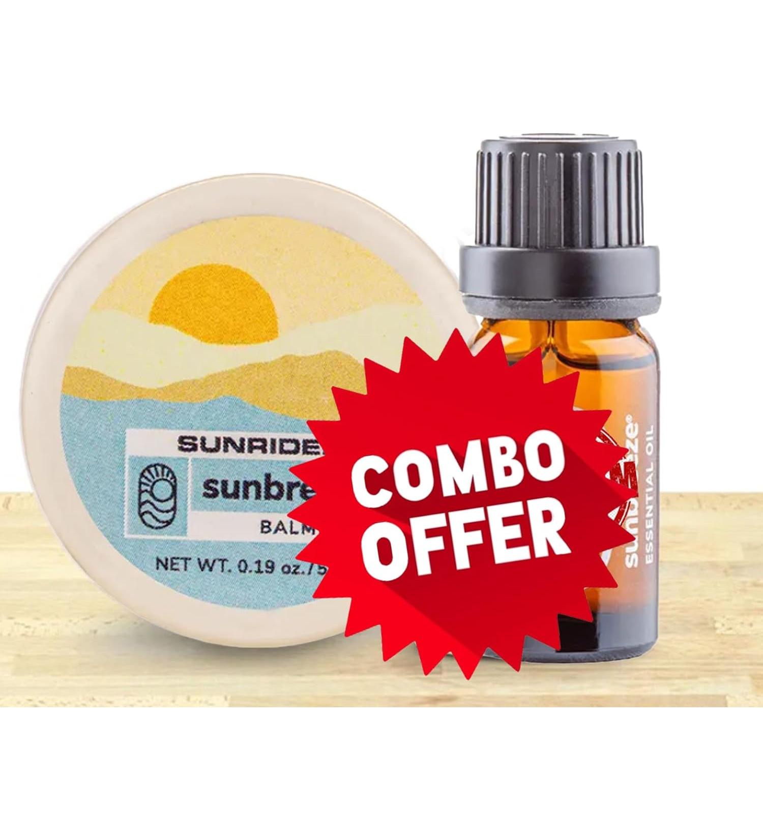 Buy Sunbreez Essential Oil & Balm Combo - Natural Wellness for All | International Shipping - Buy Online on GoSupps.com
