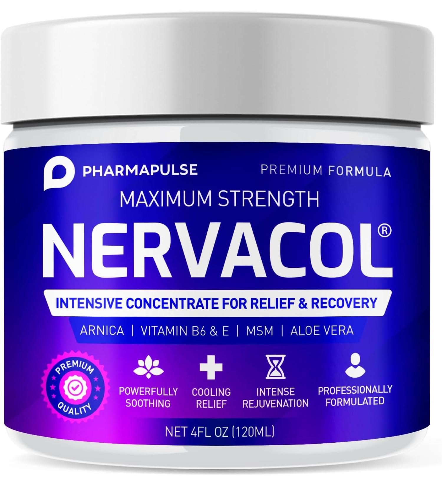 Neuropathy Relief Cream - Maximum Strength for Foot, Hands, Legs, Toes - Arnica, Vitamin B6, Aloe Vera, MSM - 4oz - Buy Online on GoSupps.com