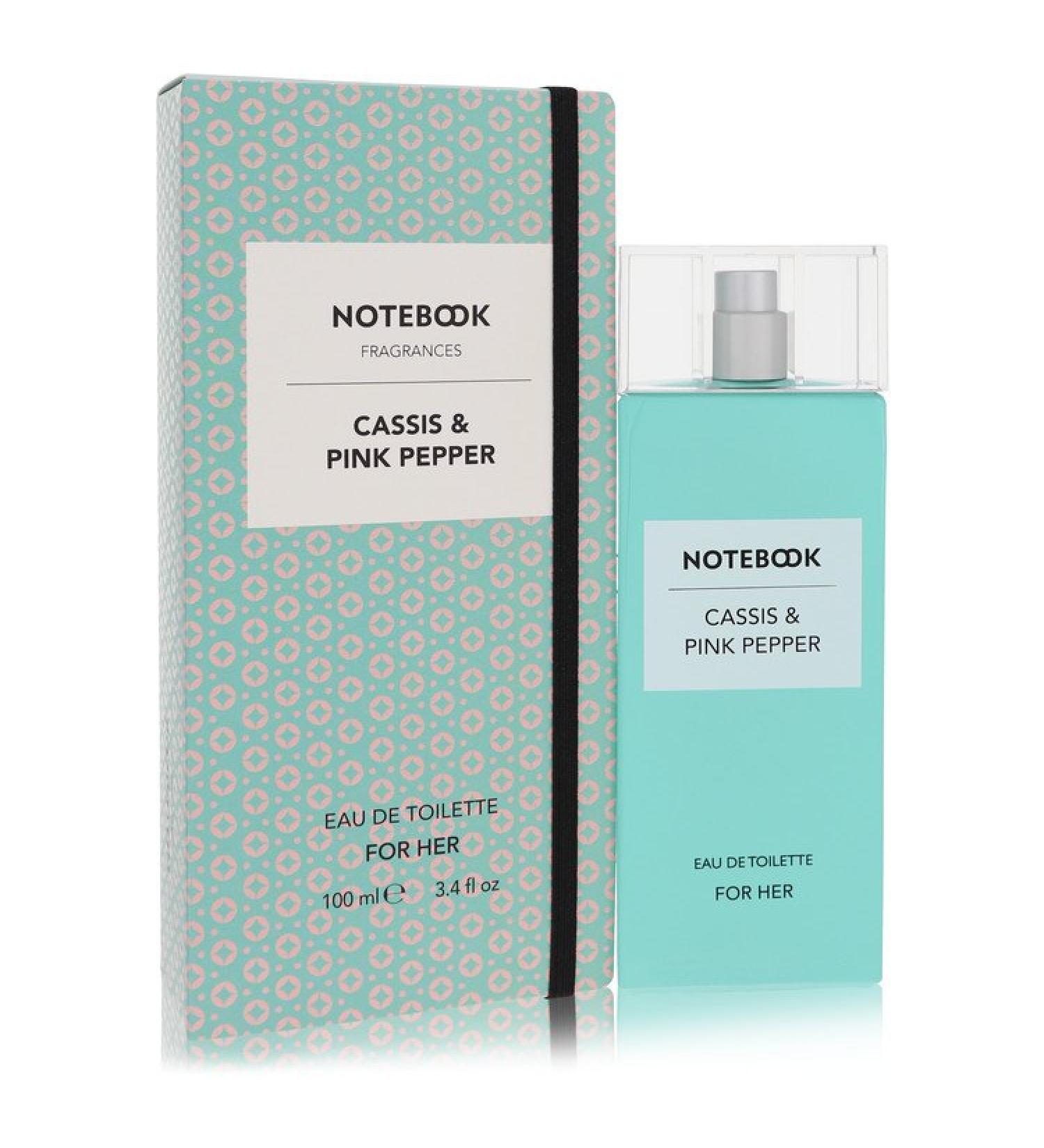 Notebook Cassis & Pink Pepper by Selectiva SPA Eau De Toilette Spray 3.4 oz for Women
