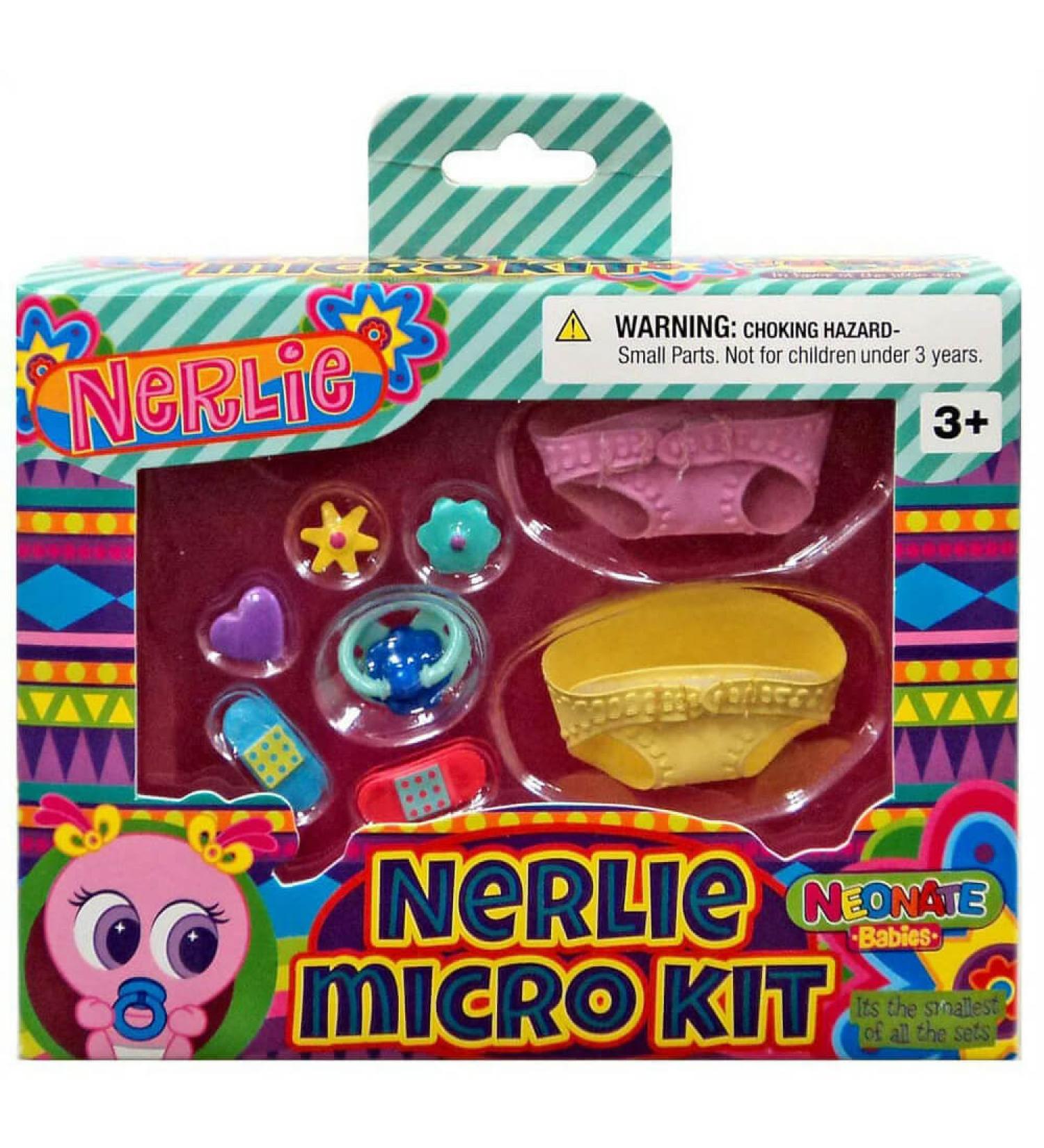 Neonate Babies Nerlie Micro Kit - Pink & Yellow
