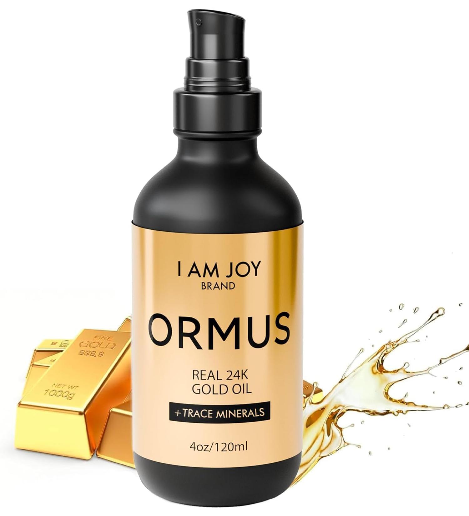 I Am Joy Ormus Gold Oil Monoatomic - Pineal Gland Decalcification, DNA Repair, Manifestation Boost - Platinum Iridium, Non Chemical Extraction - 4oz - Buy Online on GoSupps.com