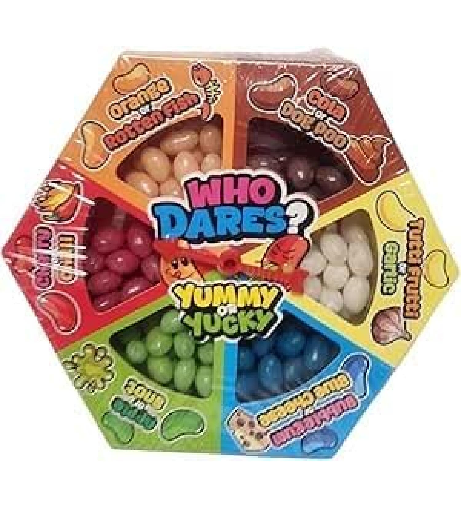 Exciting ZED Candy Double Dares Game 100g Jelly Bean Sweets Spin & Challenge Xmas Party Fun (Pack Of 1) - Buy Online on GoSupps.com