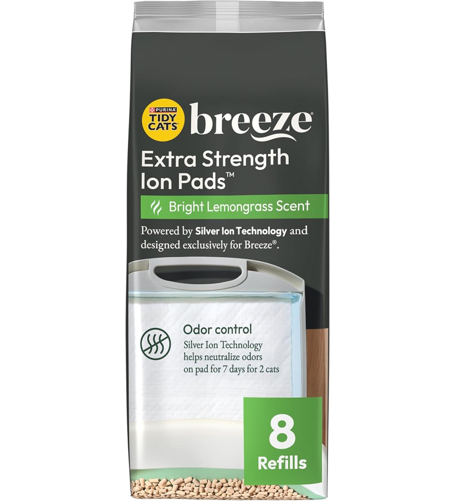 Purina Tidy Cats Breeze Litter System Cat Pad Refills - 8 ct. Original Pads - Buy Online on GoSupps.com