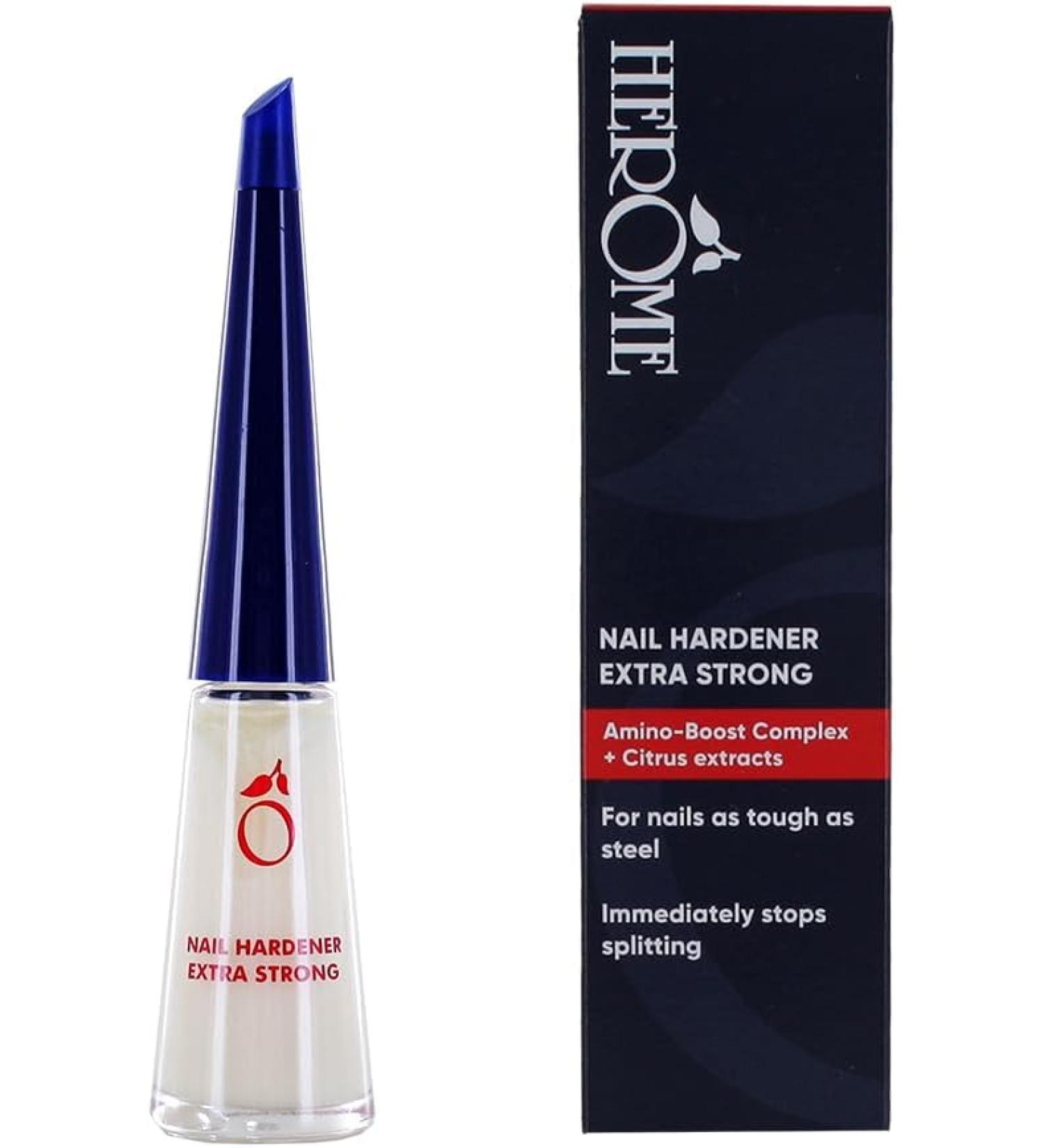 Herome Nail Strengthener Extra Strong 10ml - Treatment for Weak, Brittle Nails - Buy Online on GoSupps.com