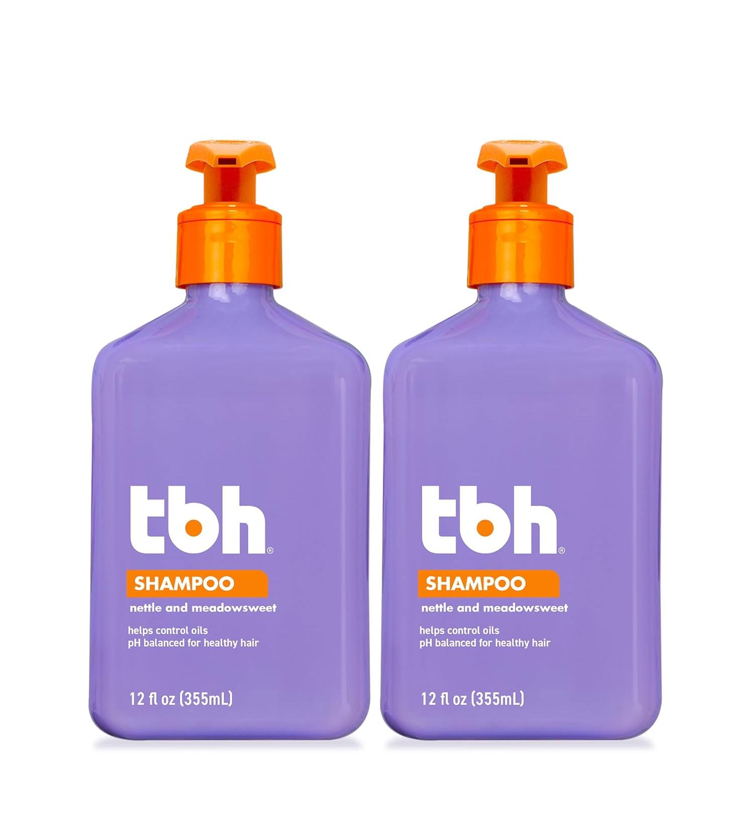 TBH Kids Shampoo for Oily Hair - Sulfate & Paraben Free - 12 oz (2 Pack) - International Shipping Available - Buy Online on GoSupps.com
