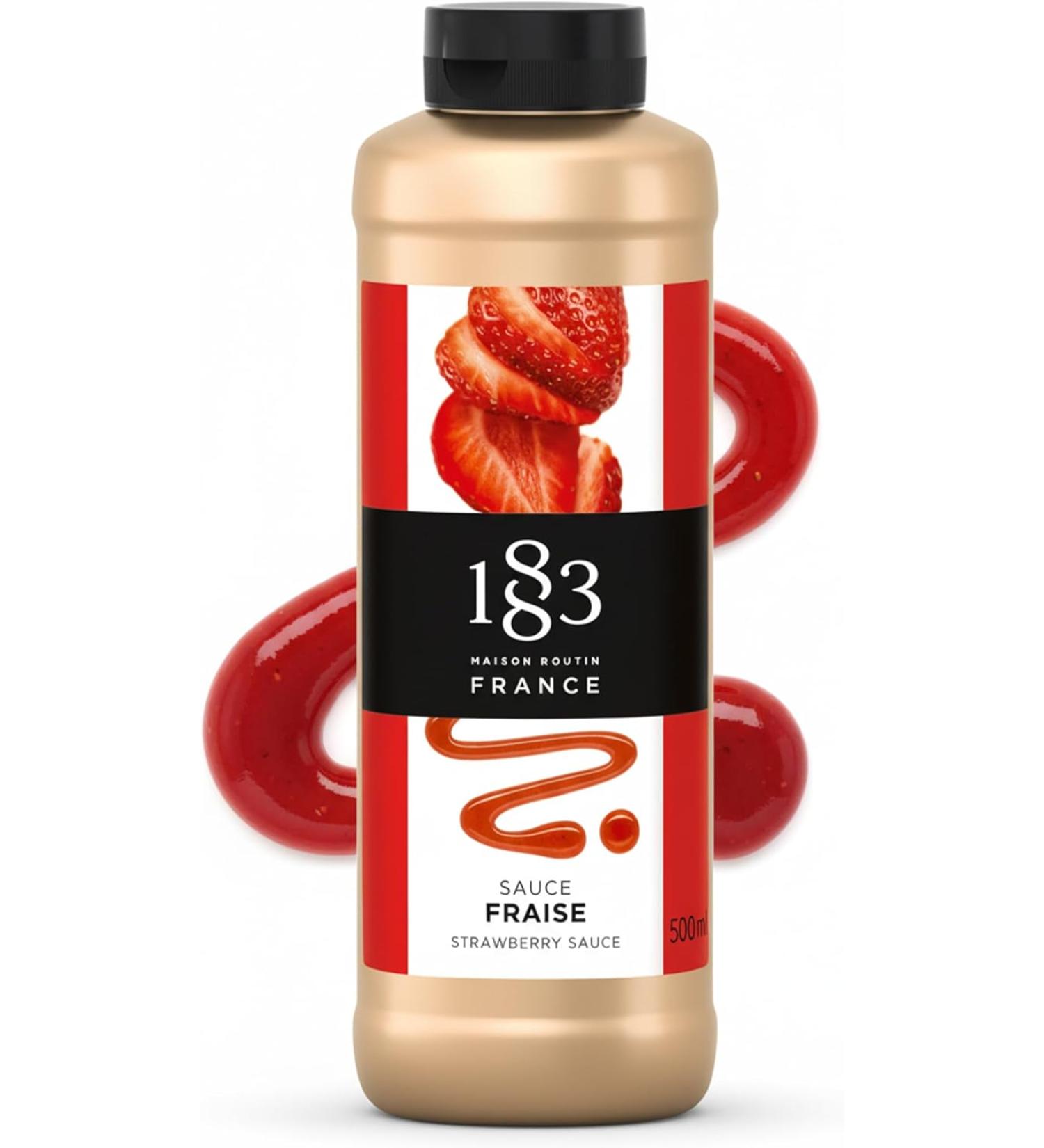 Routin 1883 Premium Strawbery Sauce 500ml - Buy Online on GoSupps.com