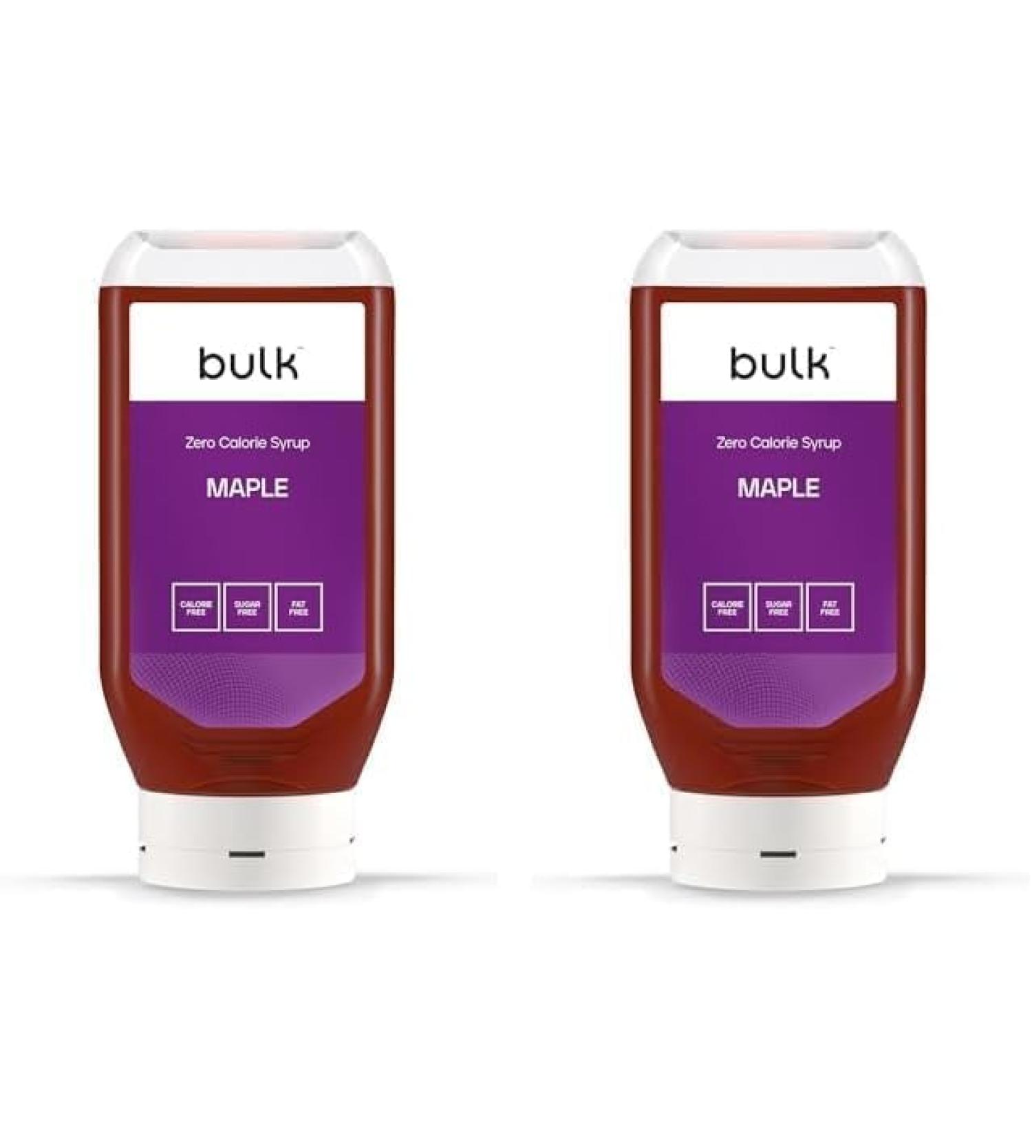 Buy Bulk Calorie-Free Maple Syrup - 800ml Sugar-Free Syrup (2 x 400ml) for International Shipping - Buy Online on GoSupps.com