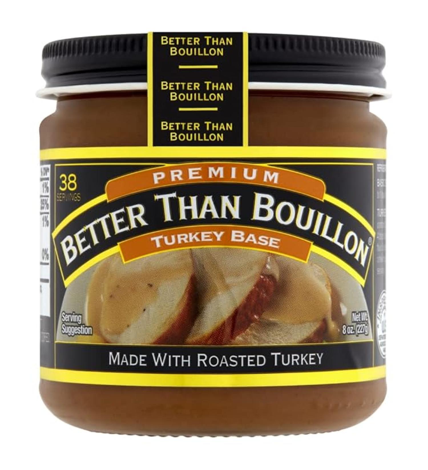 Organic Turkey Base with Roasted Turkey | USDA Organic | 38 Servings | 8oz Jar - Buy Online on GoSupps.com