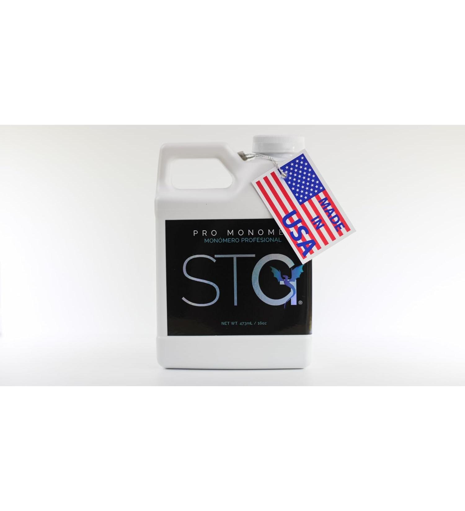 16oz Professional Grade EMA Acrylic Monomer - MMA Free | Low Odor Non-Yellowing Nail Liquid - Buy Online on GoSupps.com