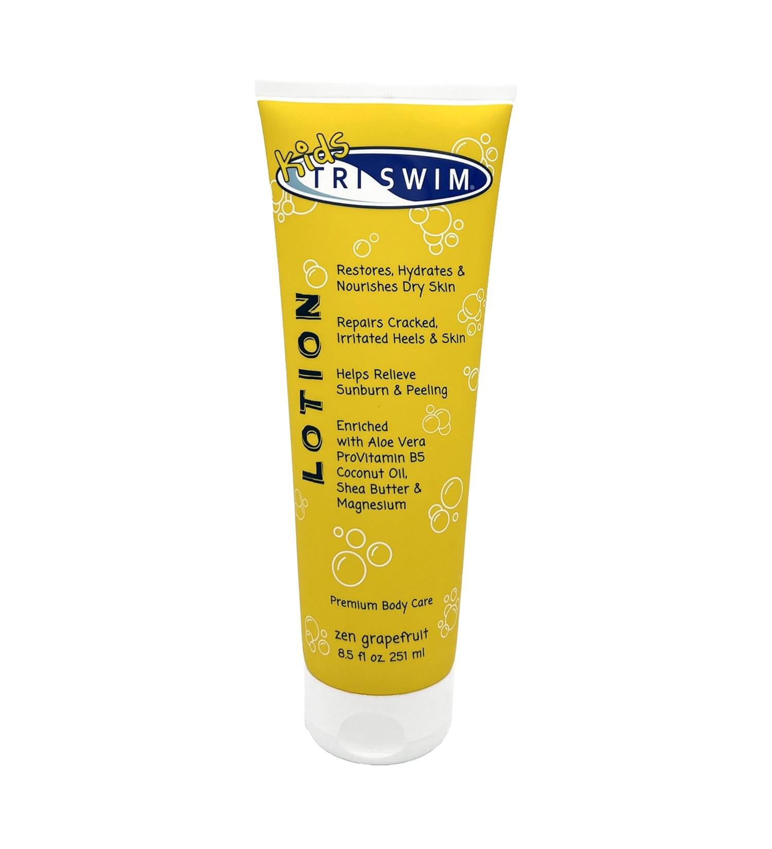 TRISWIM Kids Scented Body Lotion | Chlorine Removal Moisturizer with Aloe Vera - Buy Online on GoSupps.com