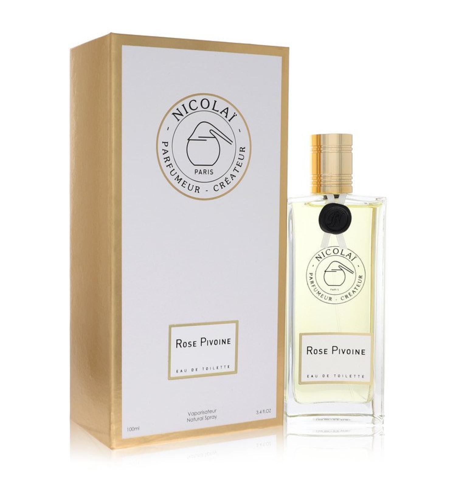 Rose Pivoine by Nicolai Eau De Toilette Spray 3.4 oz for Women