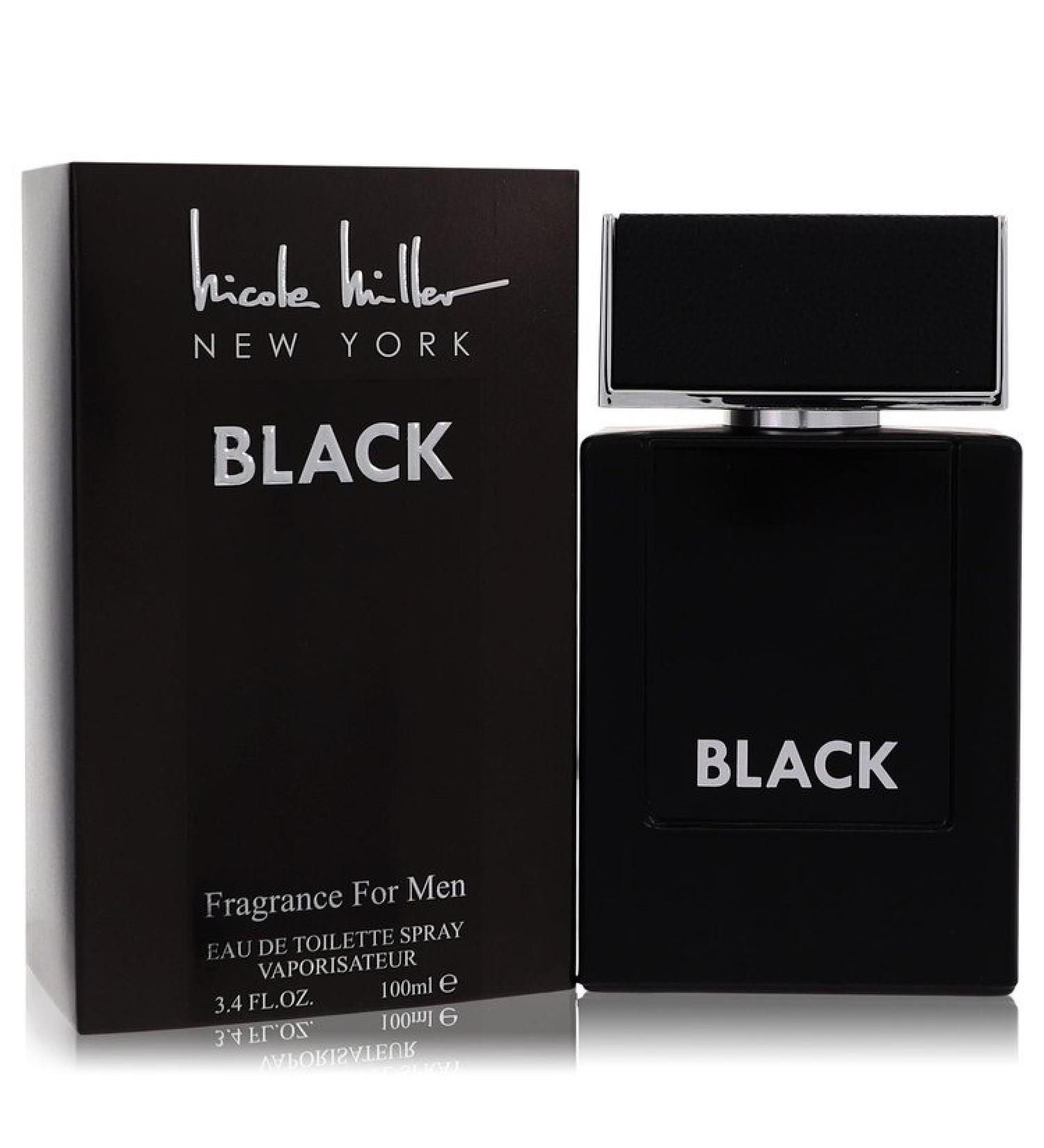 Nicole Miller Black by Nicole Miller Eau De Toilette Spray 3.4 oz for Men