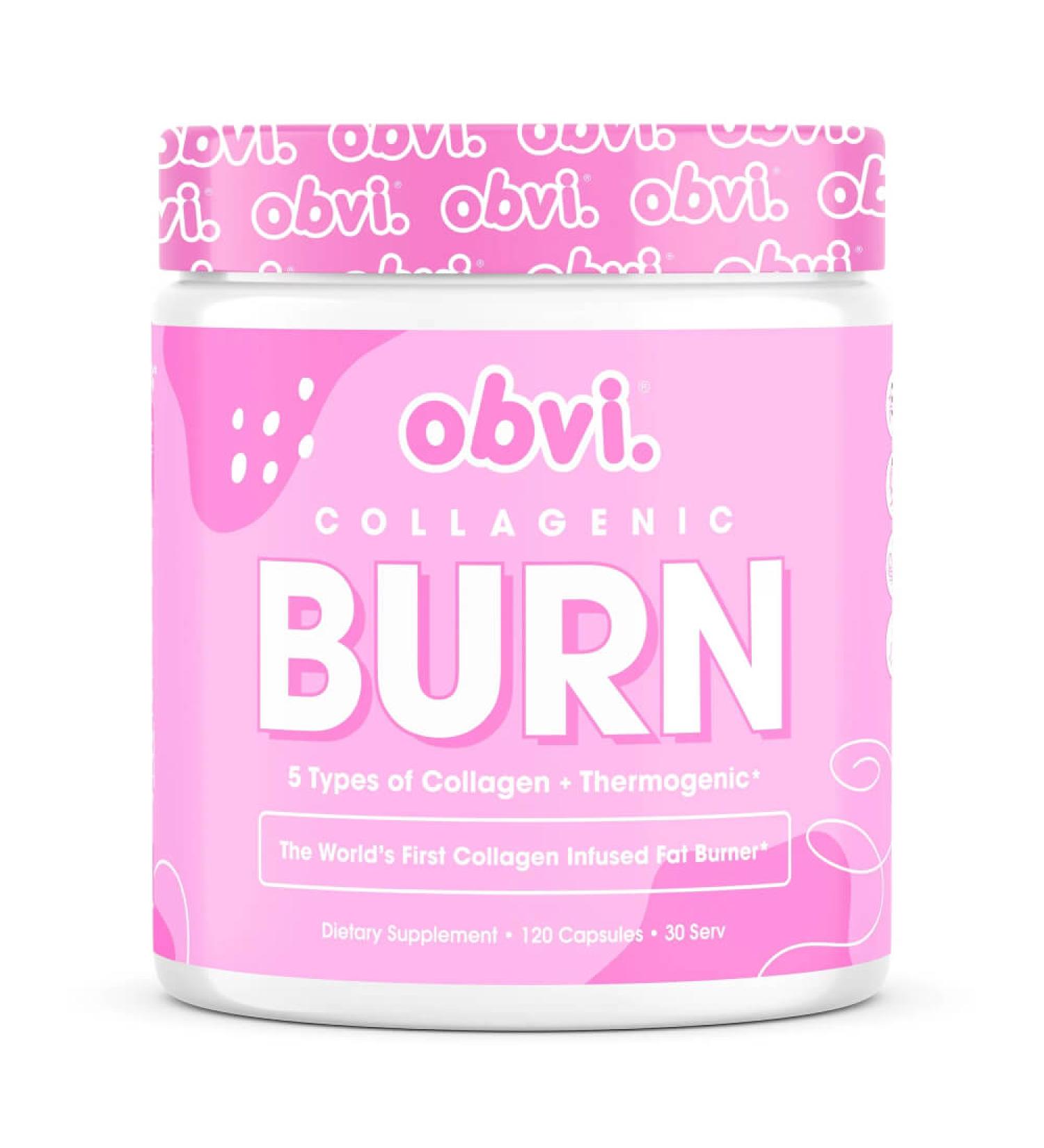 Obvi Collagenic Thermogenic Fat Burner | 30 Servings | Boost Metabolism & Skin Health - Buy Online on GoSupps.com