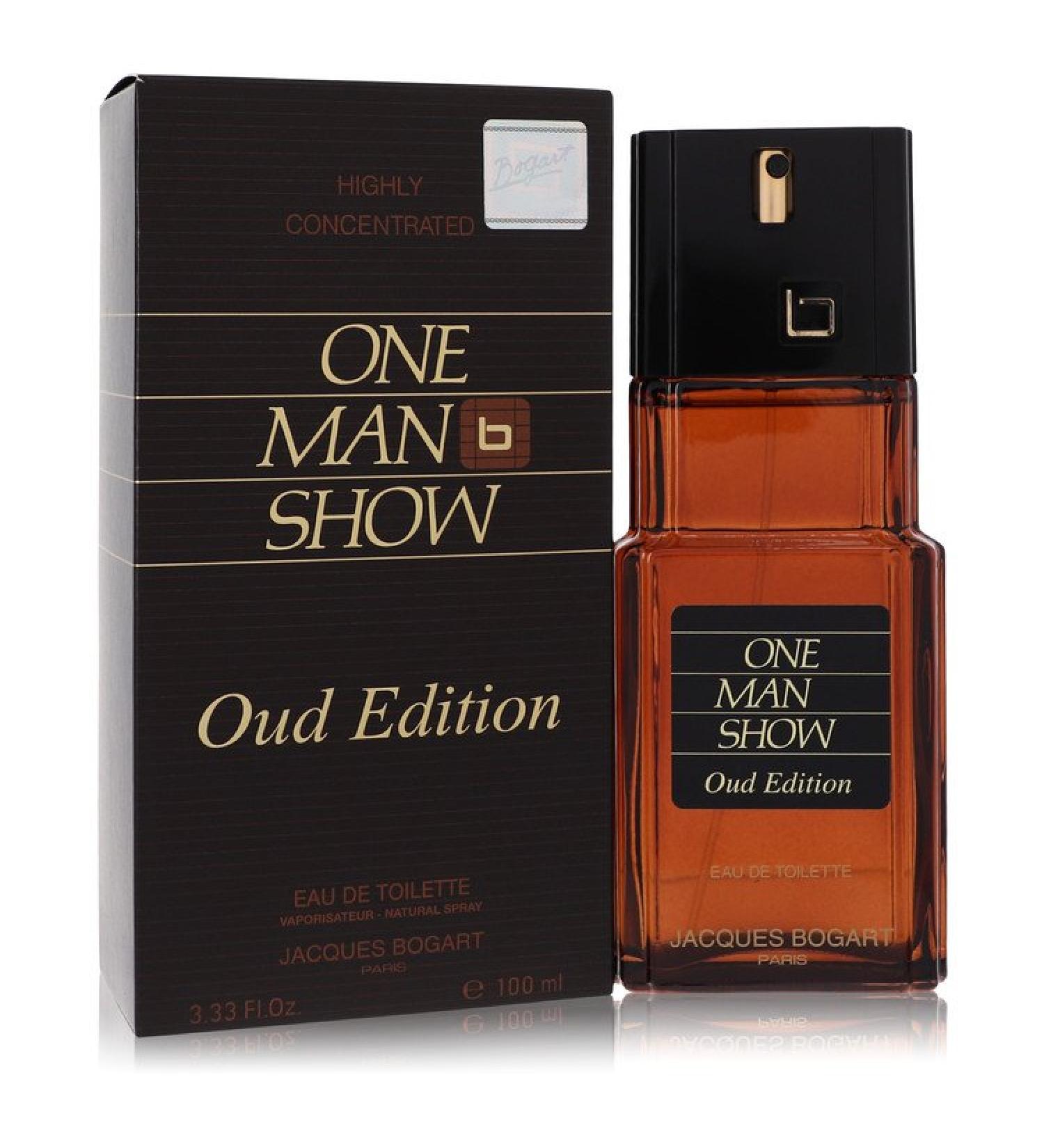 One Man Show Oud Edition by Jacques Bogart Eau De Toilette Spray 3.4 oz for Men