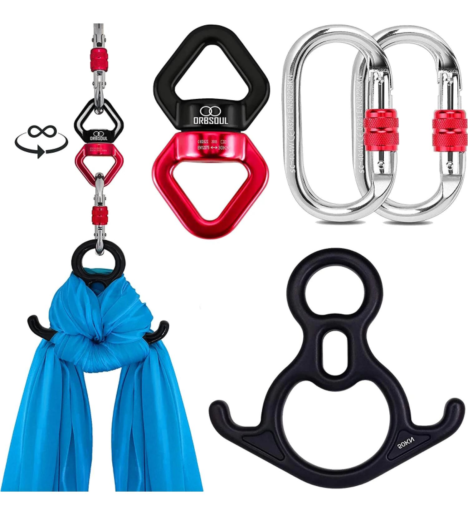 Orbsoul Aerial Silks Hardware - Buy Online on GoSupps.com