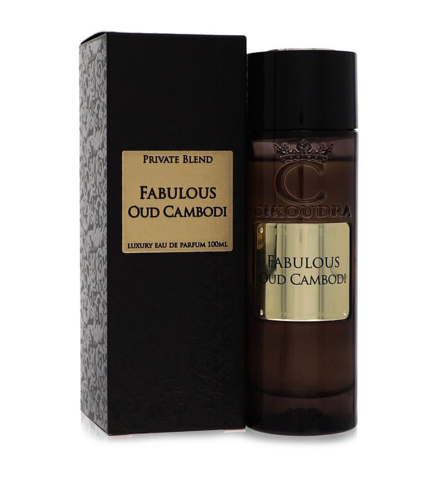 Private Blend Fabulous Oud Cambodi by Chkoudra Paris Eau De Parfum Spray 3.3 oz for Women