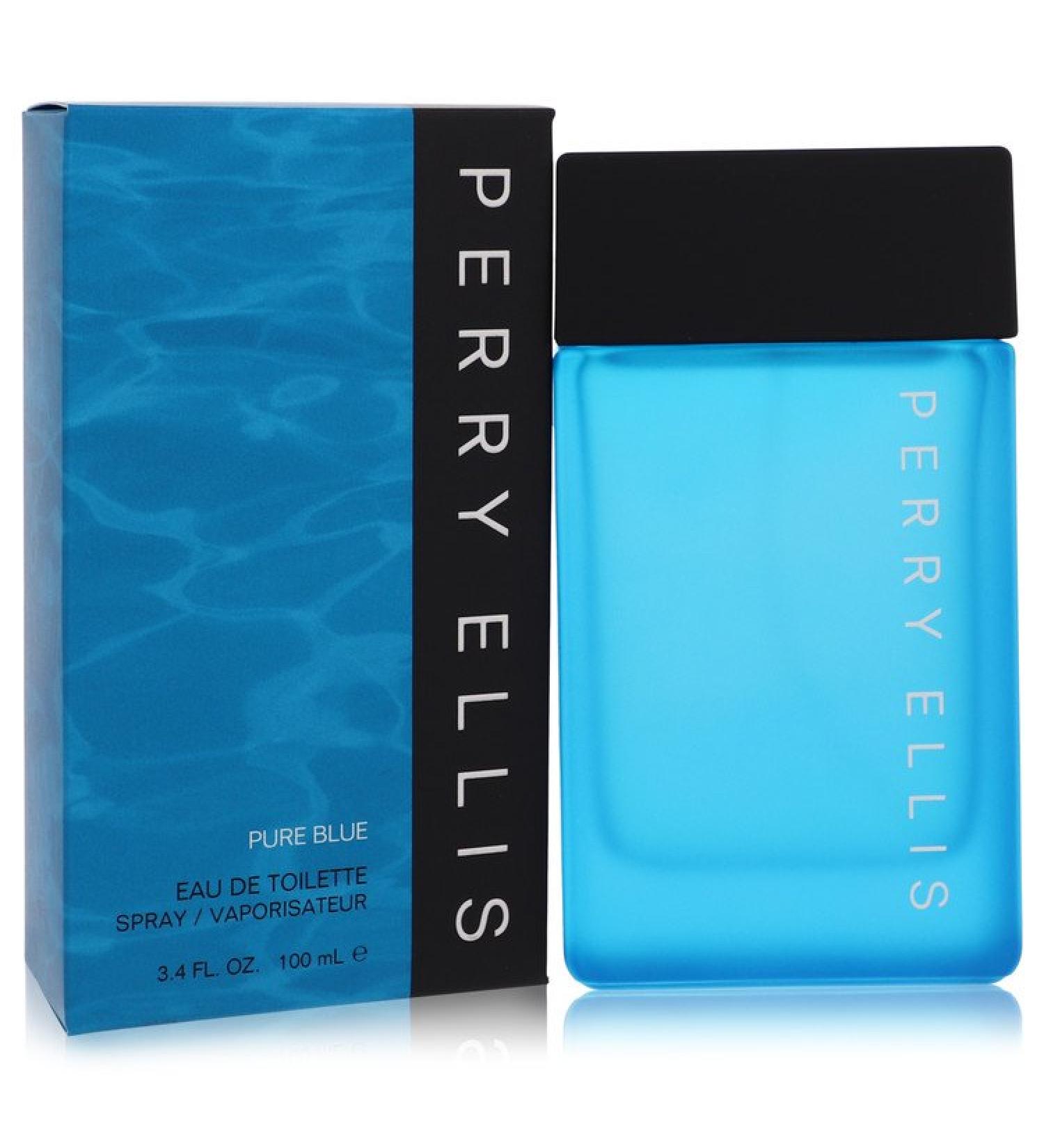 Perry Ellis Pure Blue by Perry Ellis Eau De Toilette Spray 3.4 oz for Men