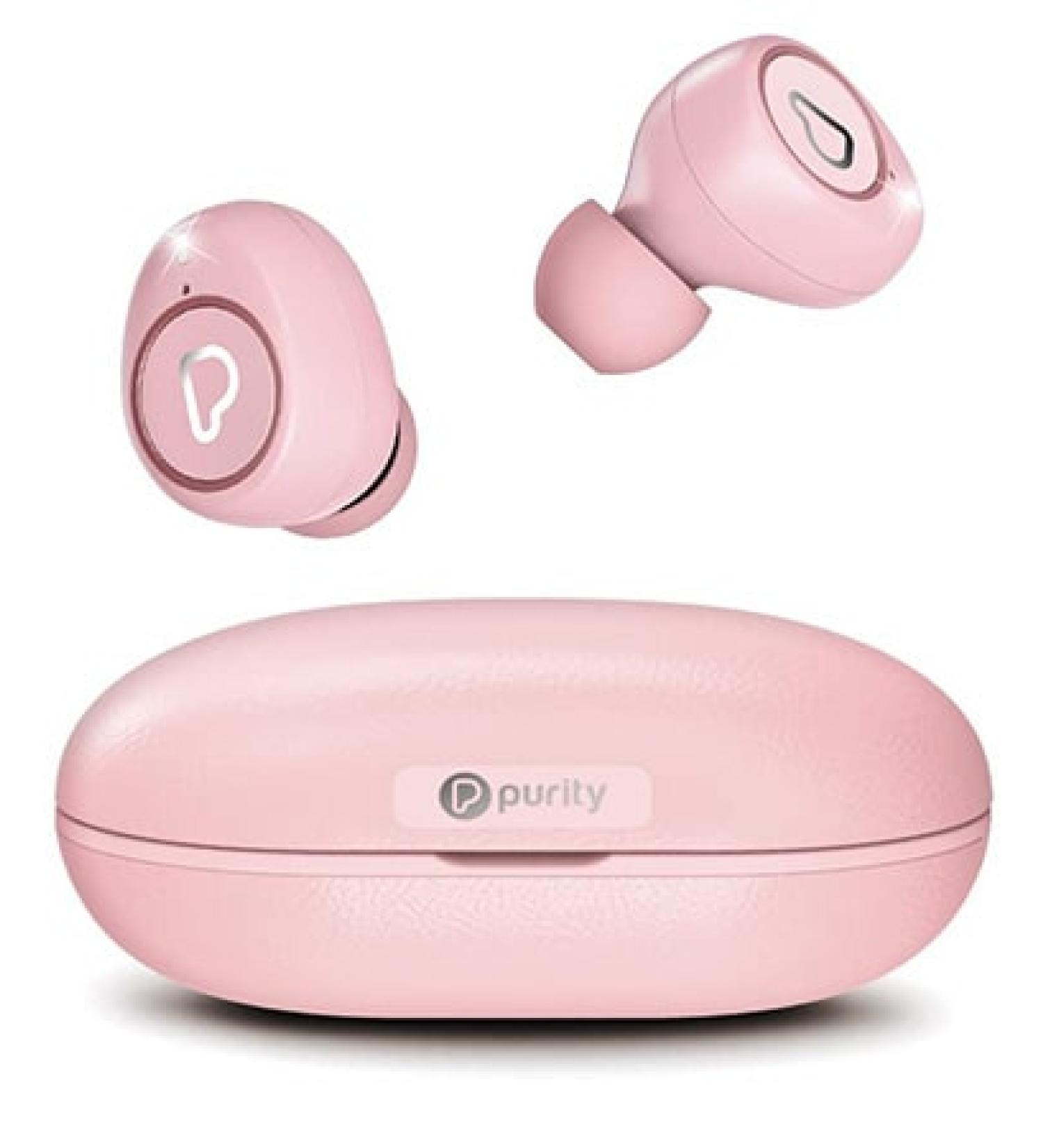 Purity Pink True Wireless Earbuds - Immersive Sound & Style - Buy Online on GoSupps.com