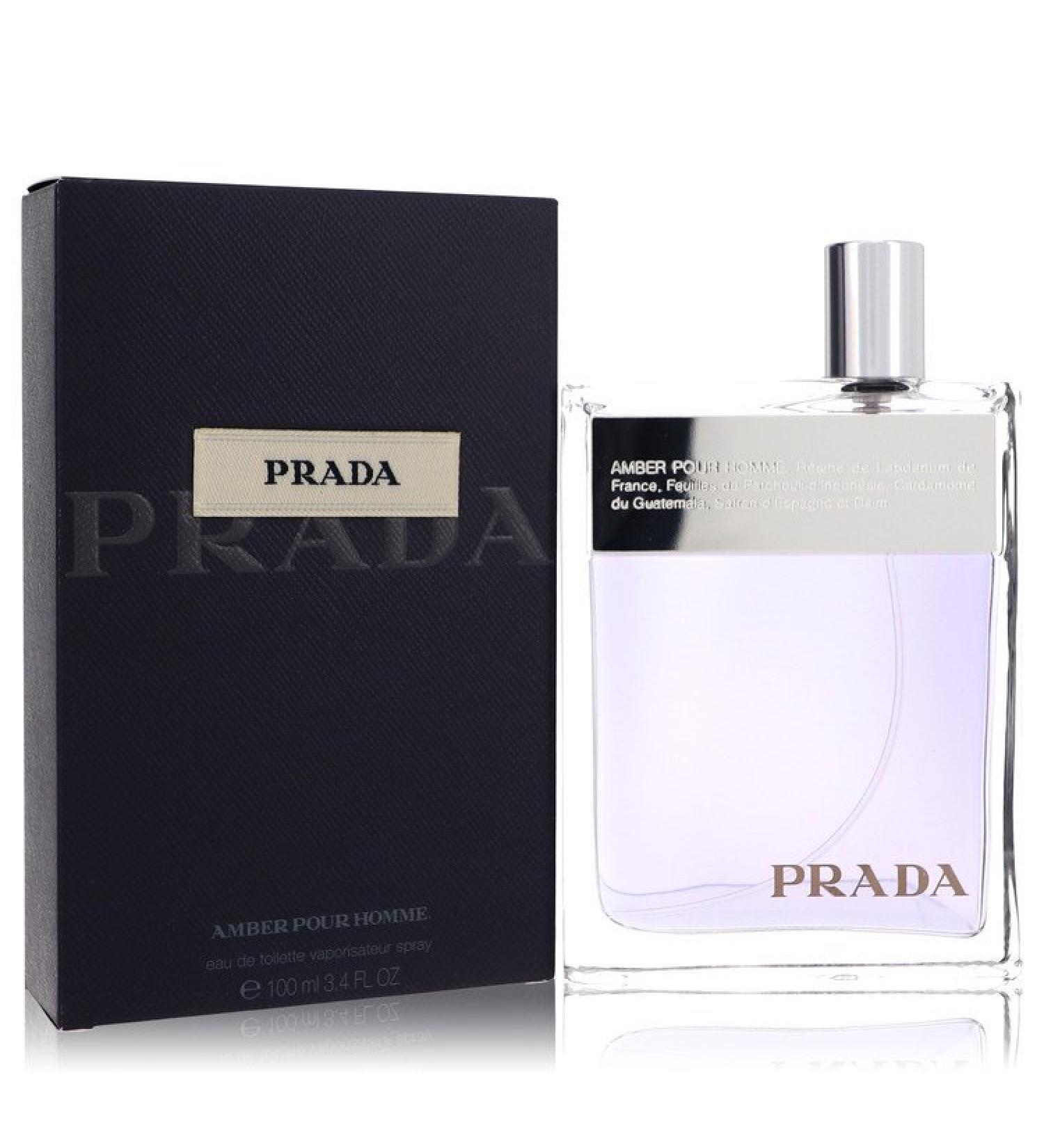 Prada Amber by Prada Eau De Toilette Spray 3.4 oz for Men