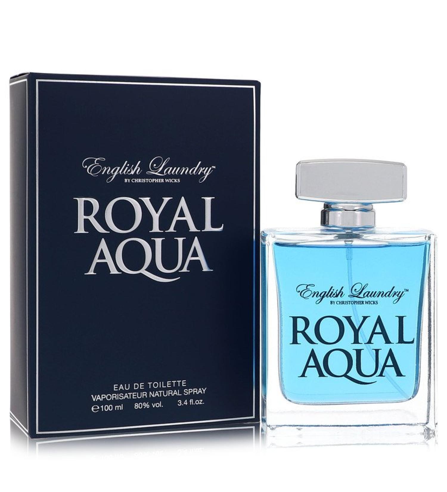 Royal Aqua by English Laundry Eau De Toilette Spray 3.4 oz for Men