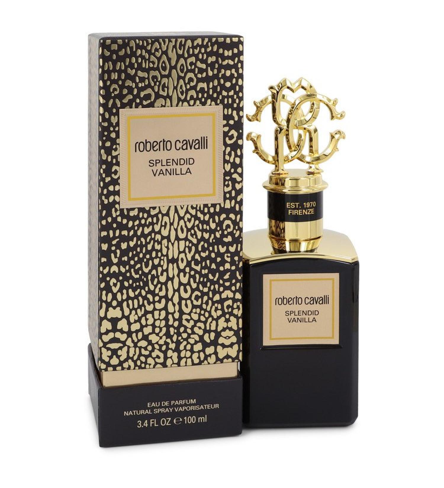 Splendid Vanilla by Roberto Cavalli Eau De Parfum Spray 3.4 oz for Women