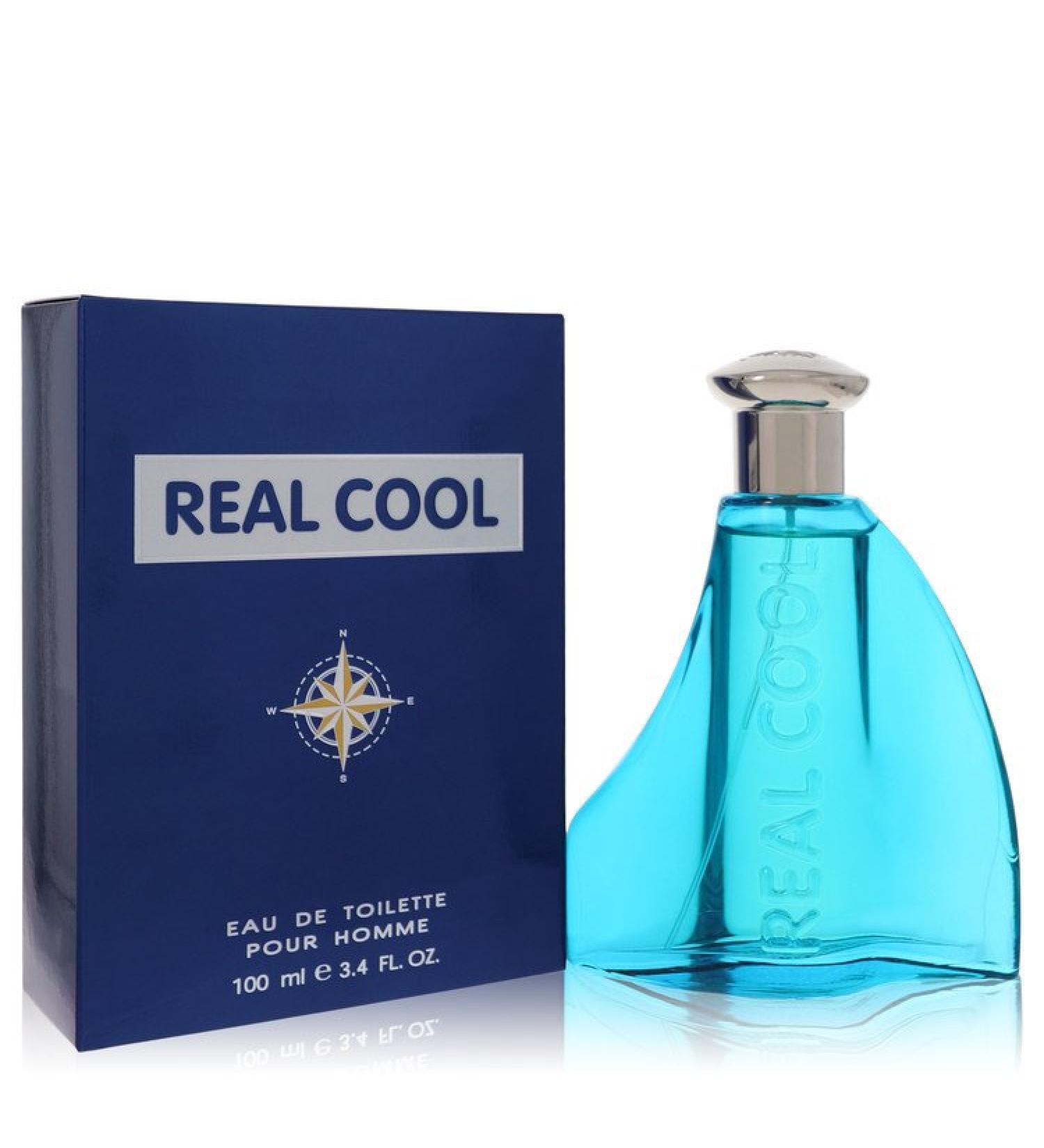 Real Cool by Victory International Eau De Toilette Spray 3.4 oz for Men