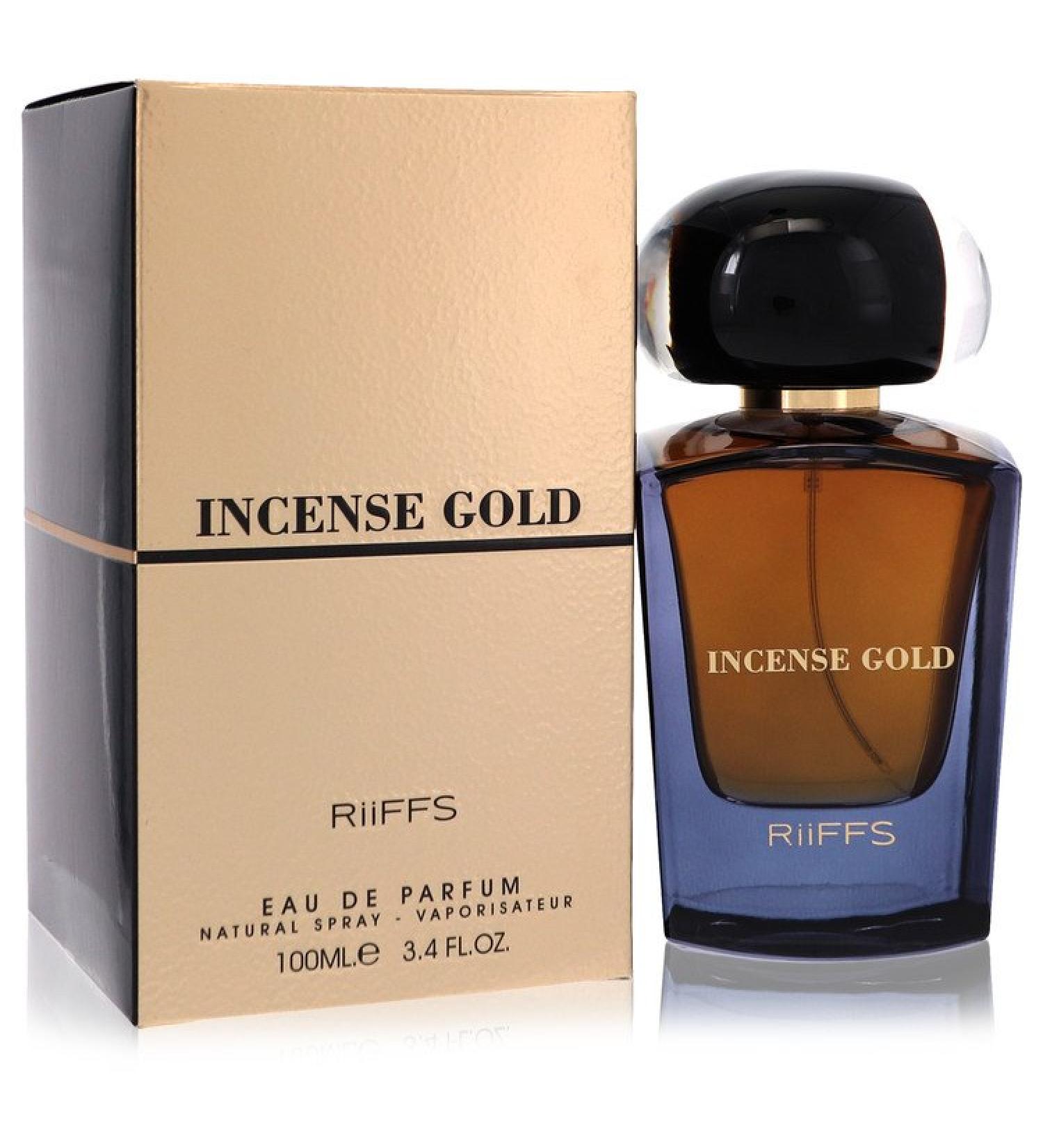 Incense Gold by Riiffs Eau De Parfum Spray (Unisex) 3.4 oz for Women