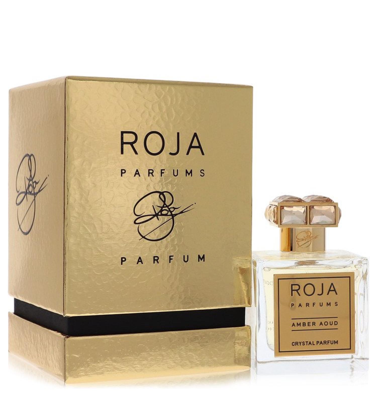 Roja Amber Aoud Crystal by Roja Parfums Extrait De Parfum Spray (Unisex) 3.4 oz for Women