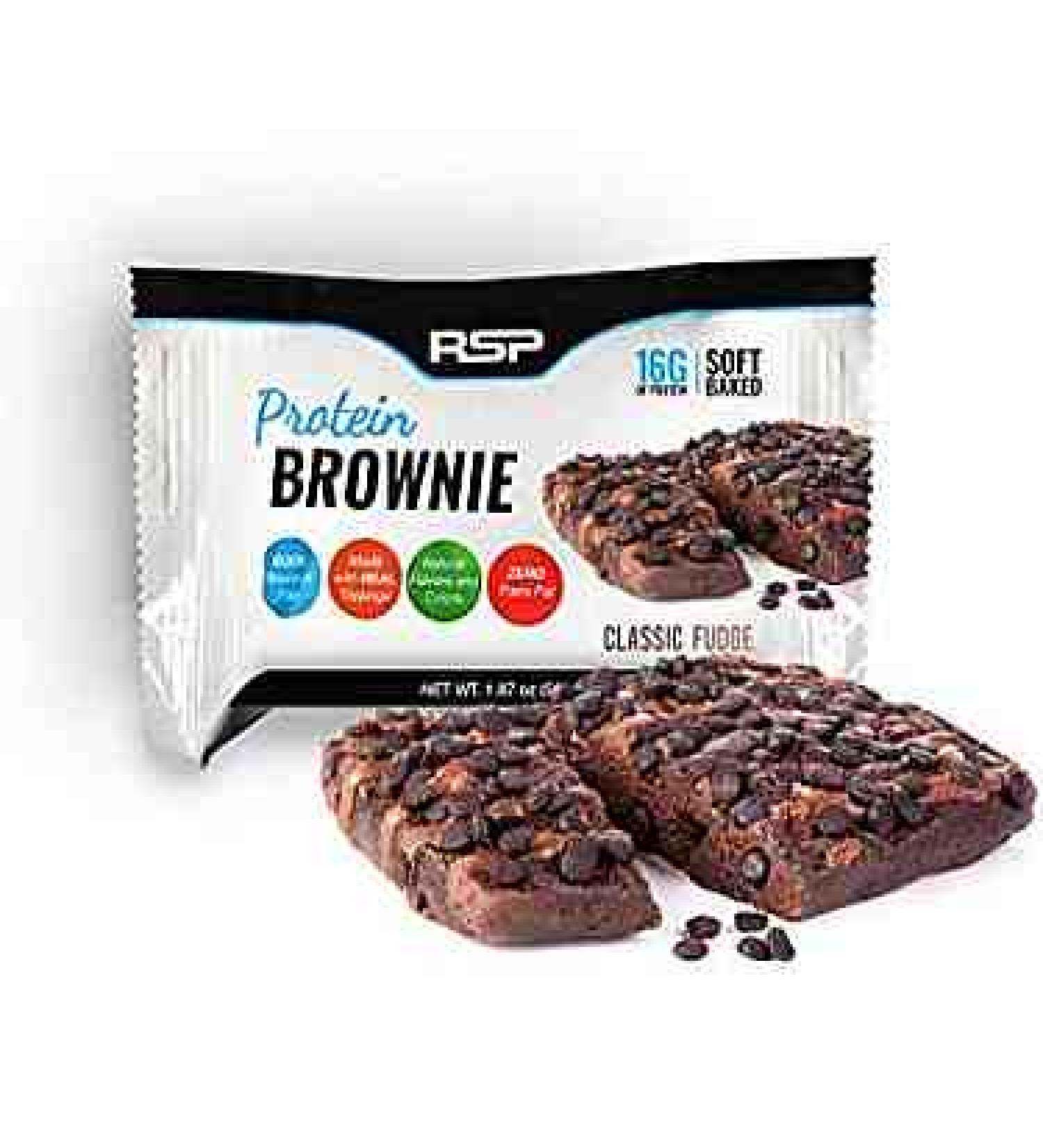 RSP Protein Brownie - Classic Fudge - 1 Cookie