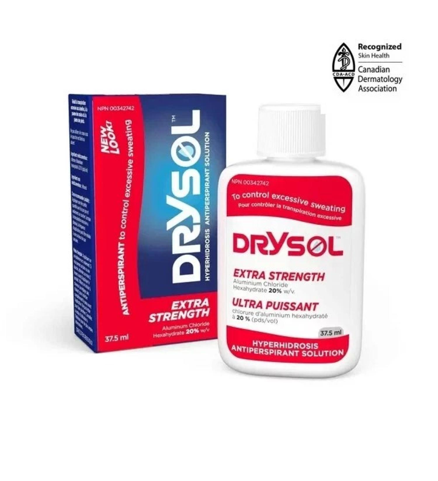 Drysol Extra Strength Antiperspirant 20% Solution - 37.5 ml - Buy Online on GoSupps.com