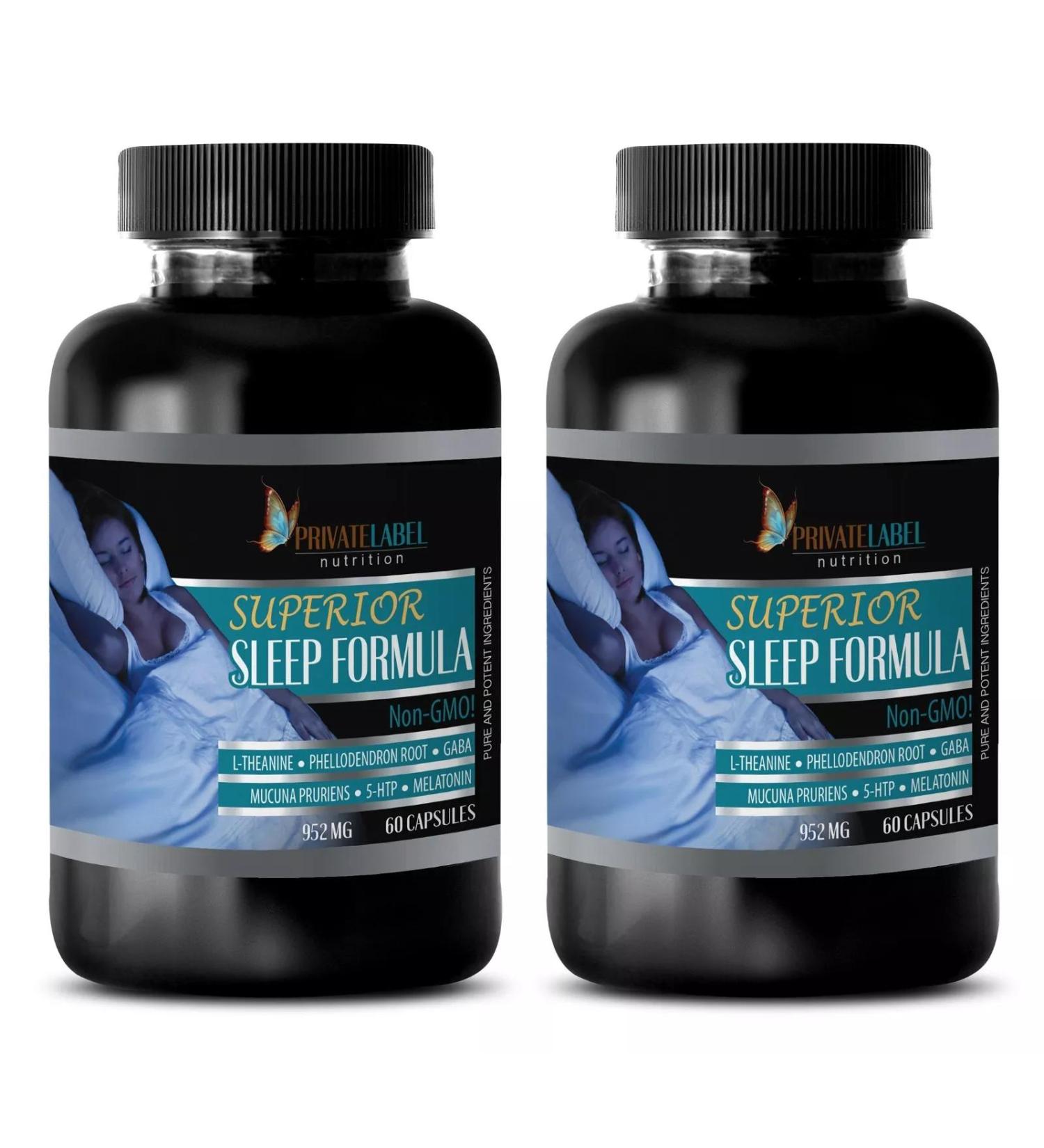 Private Label Nutrition Superior Sleep Formula 952 Mg 60 Capsules - Pack Of 2 - Buy Online on GoSupps.com