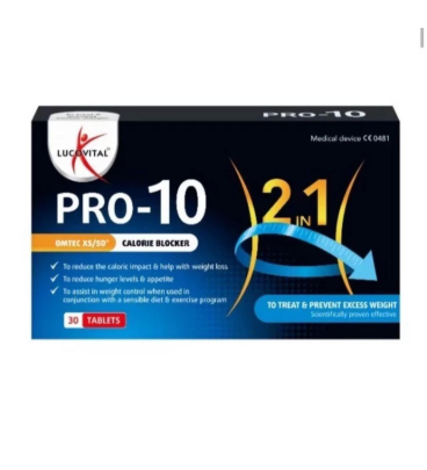 Lucovital Pro 10 Weight Loss Supplement - 30 tablets