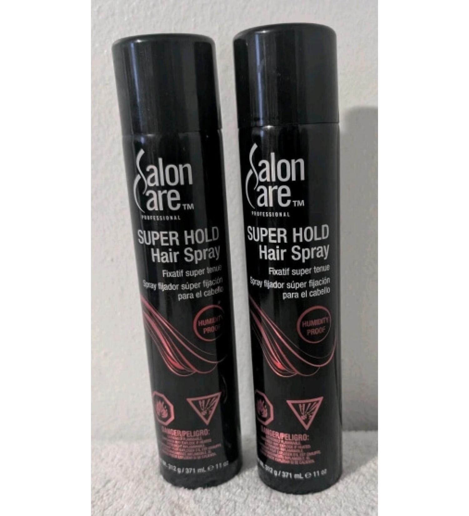 Salon Care SUPER HOLD Hair Spray - Pack of 2 - 11 Oz. - Buy Online on GoSupps.com