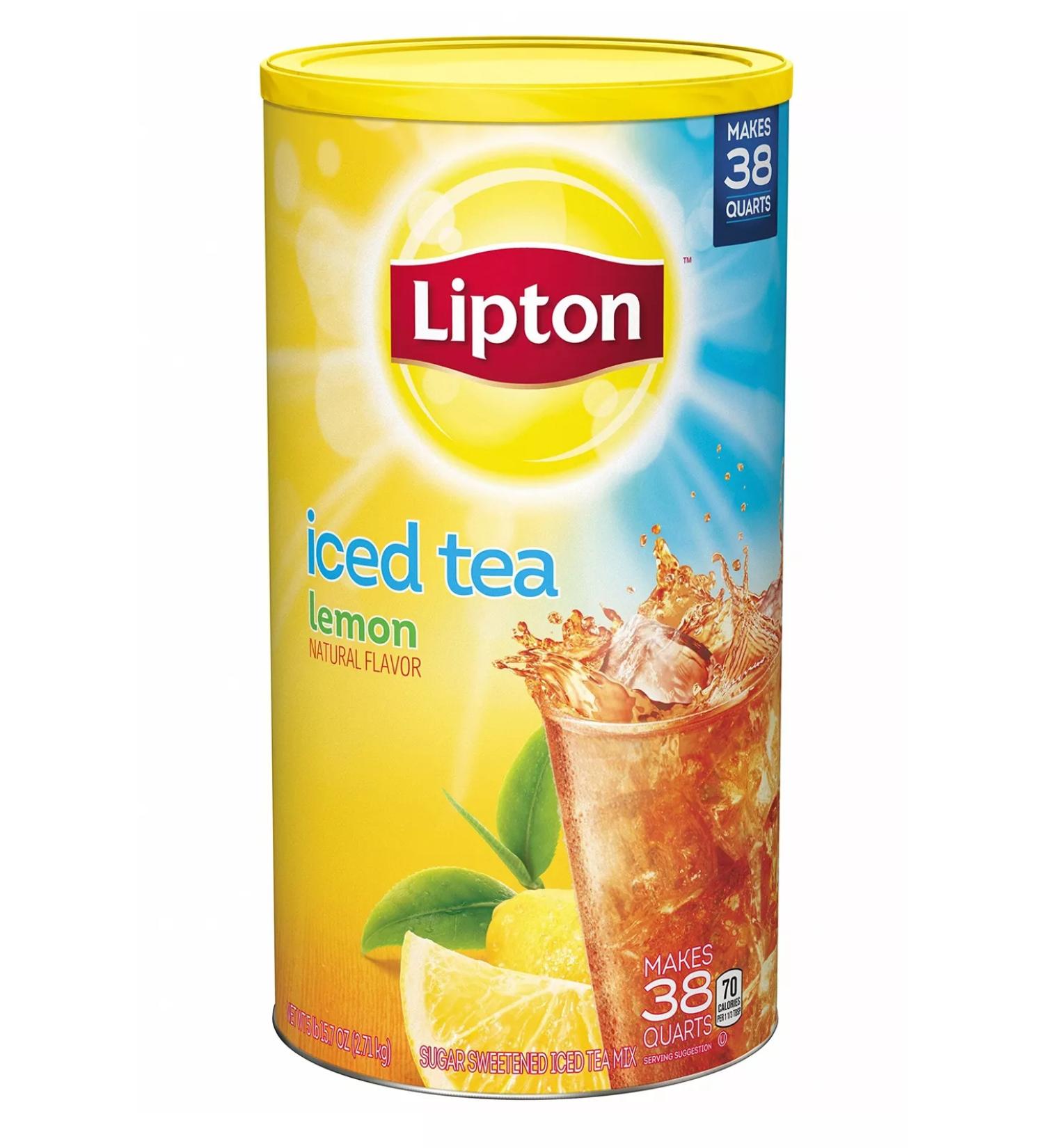Lipton Iced Tea Mix Lemon 38 qt