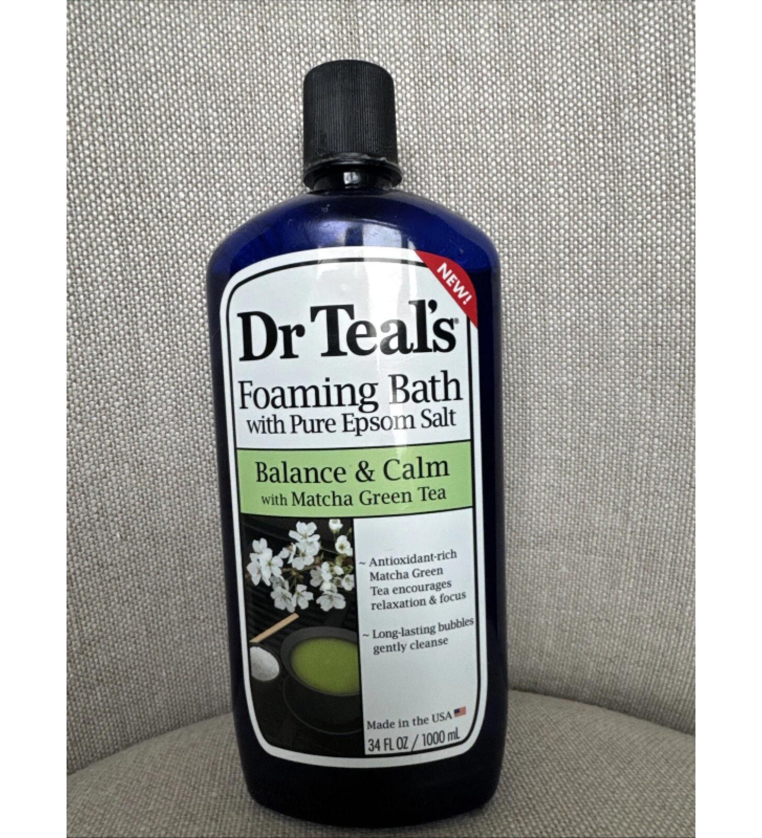 Dr. Teal's Foaming Bath - Coconut Oil - Pack of 3 - 34 Fl Oz.