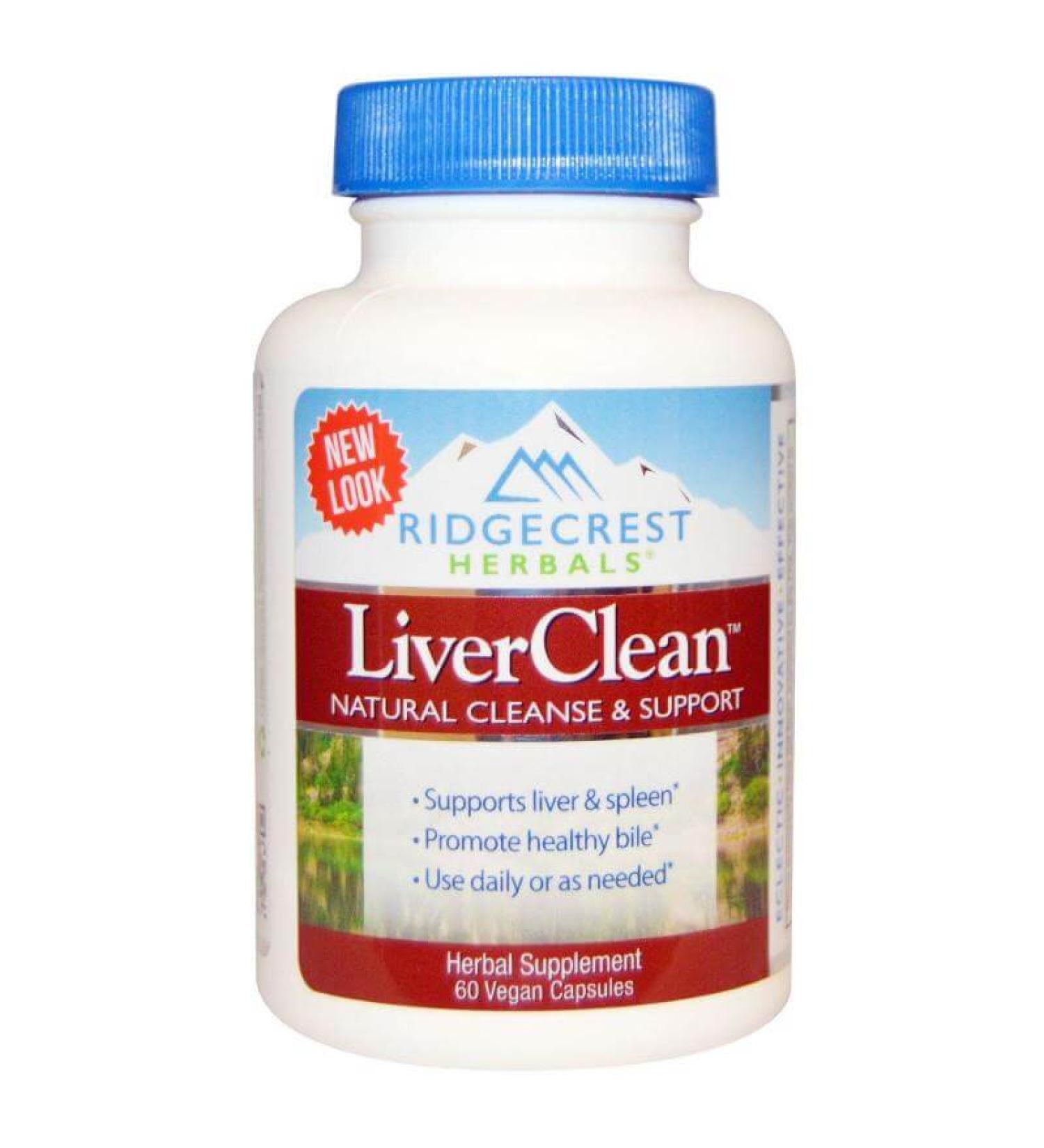 LiverClean 60 Vegan Caps - Detox & Support Liver Health | Natural Supplements - Buy Online on GoSupps.com