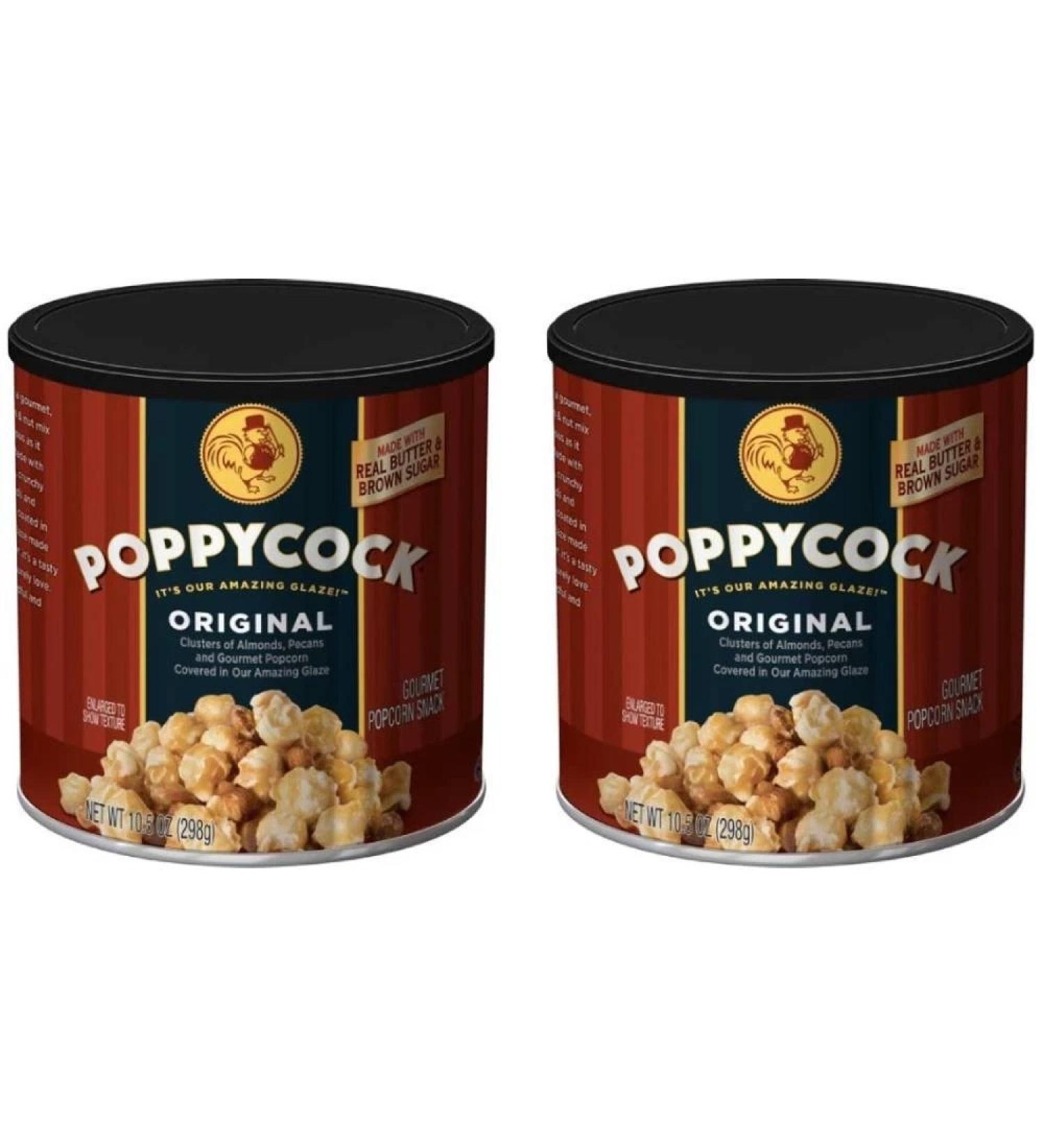 Poppycock Original Glazed Popcorn - 10.5 Oz - PACK OF 2 - Buy Online on GoSupps.com