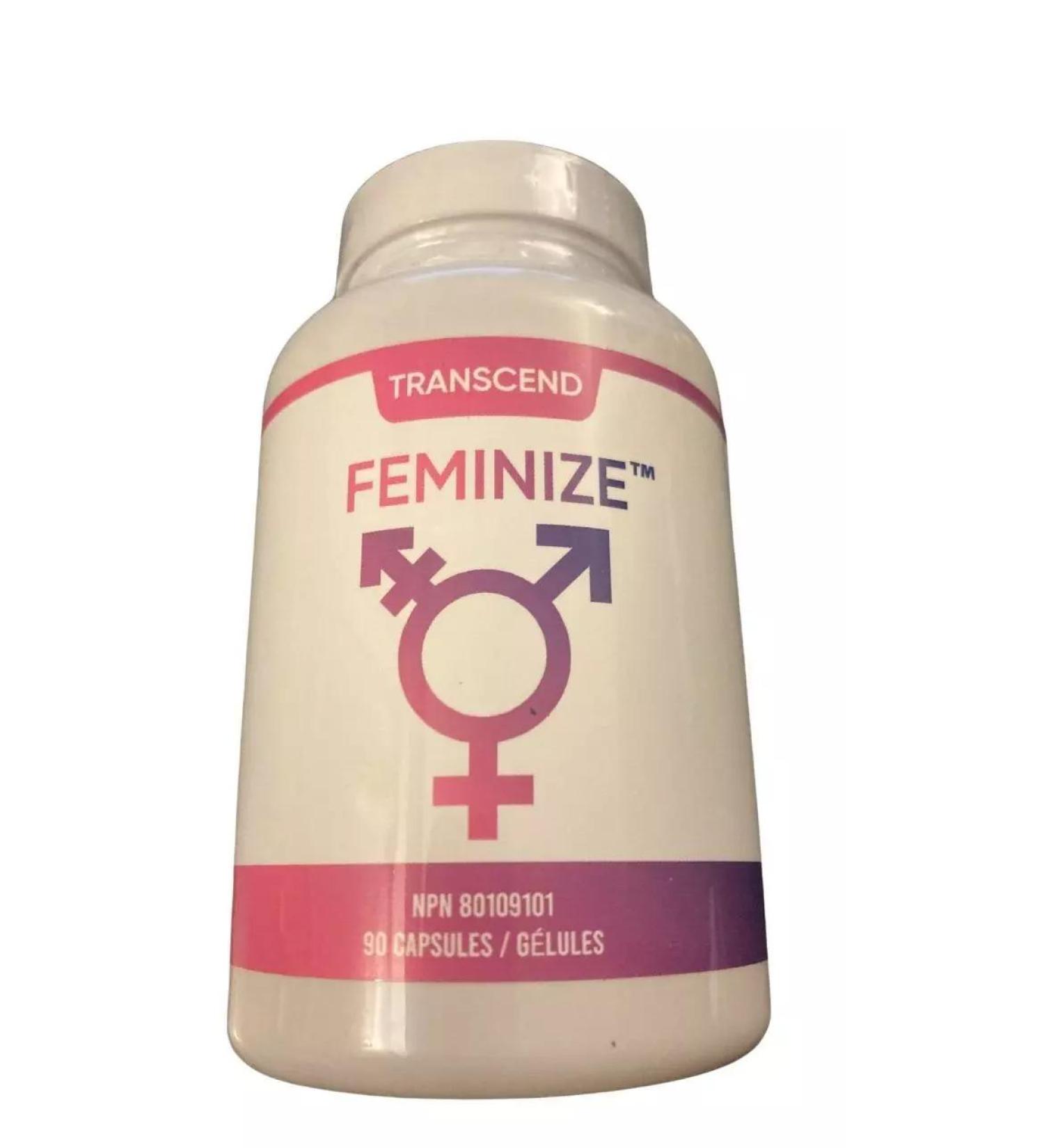 FEMINIZE DAILY SUPPLEMENT HRT PILLS FOR TRANS WOMEN BRAND 90 Capsules - Buy Online on GoSupps.com