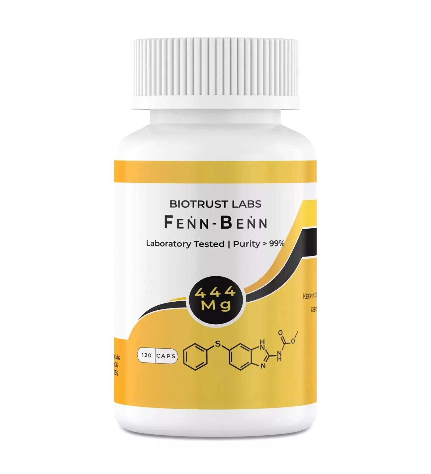 fenbendazo BioTrustLabs - 99% Purity - 444mg - 120 CT - Buy Online on GoSupps.com