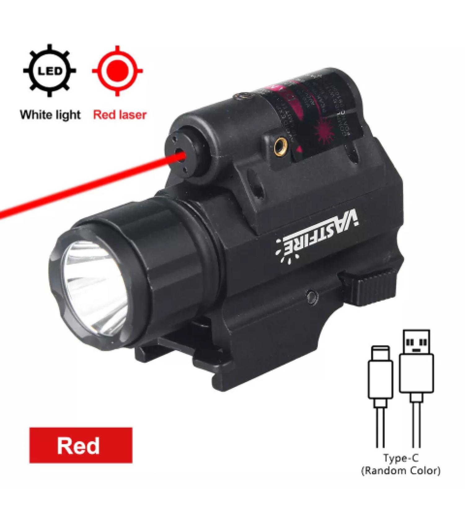 Red Laser Sight Gun Flashlight Strobe Light - Buy Online on GoSupps.com