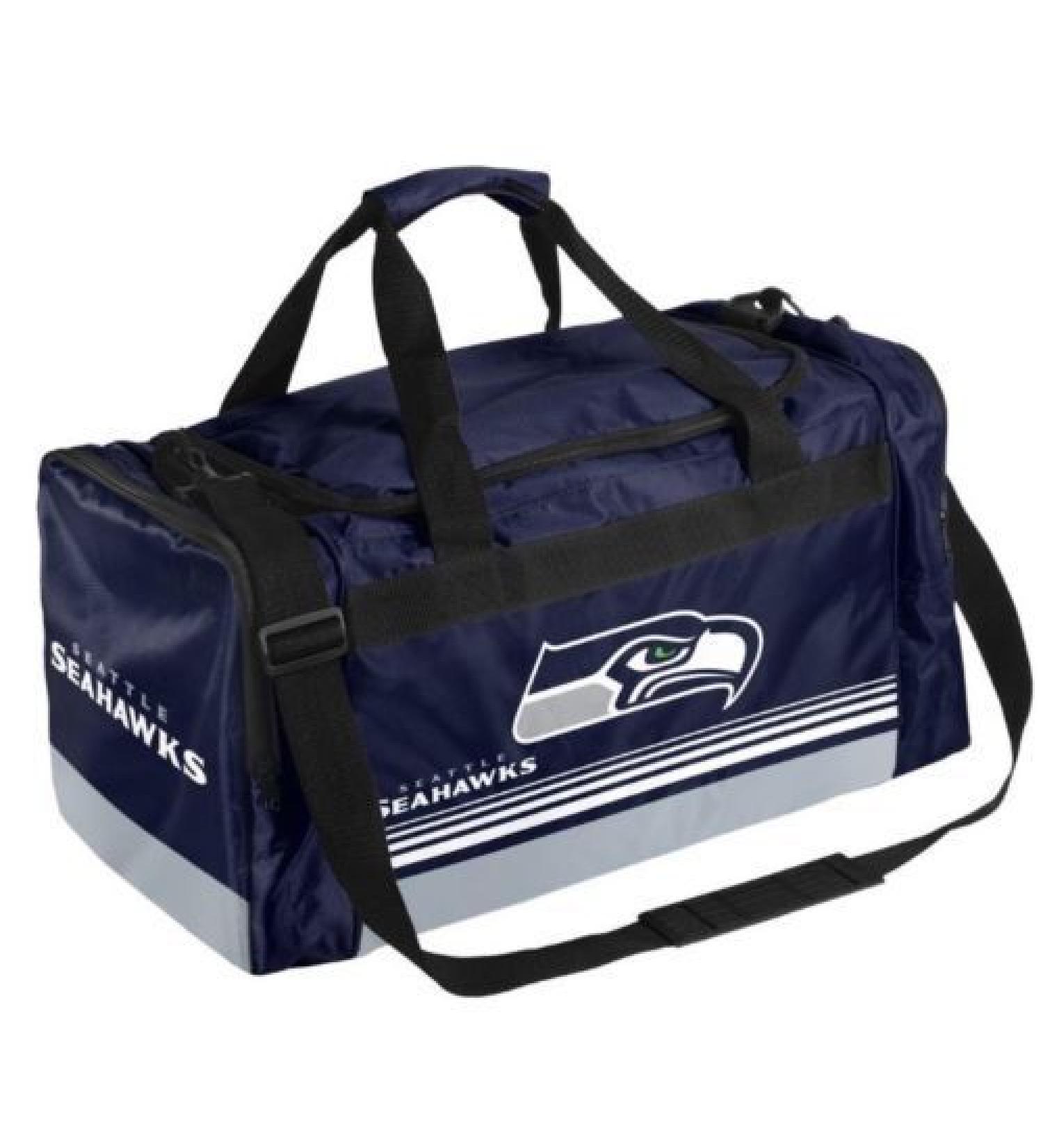 NFL Seattle Seahawks Striped Core Duffle Bag