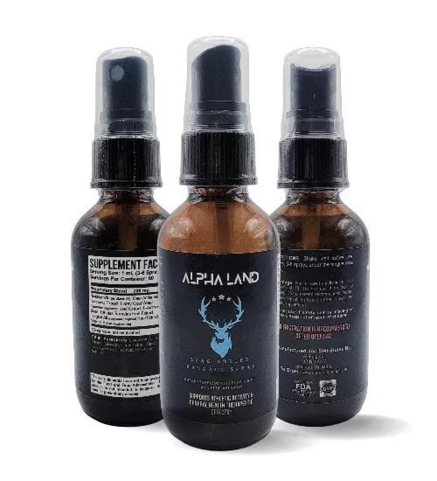 Alpha Land Deer Antler Velvet Spray W/ IGF1