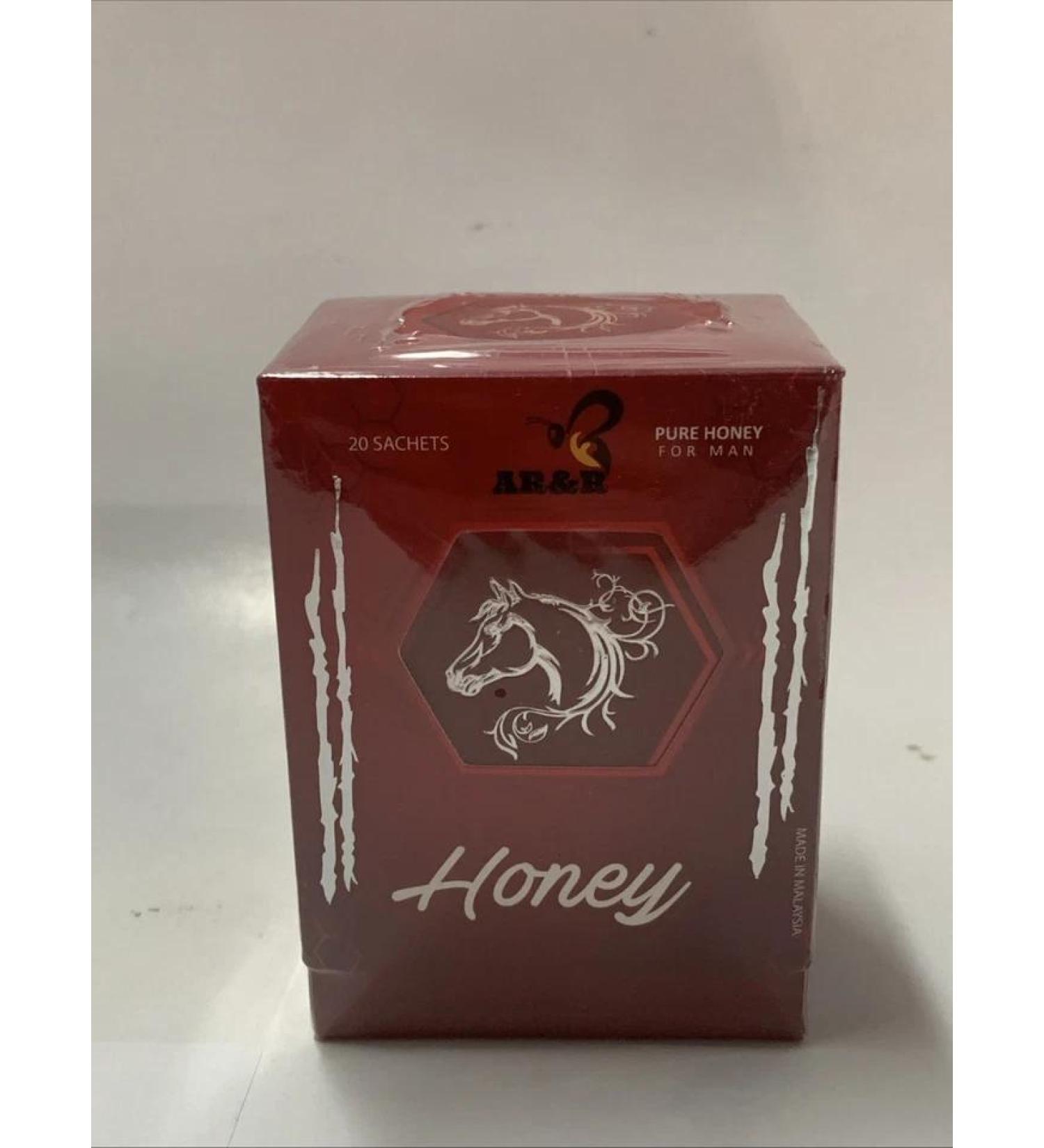 AR&R Organic Honey with Natural Jelly Bee Pollen Large - 20 Sachets - Buy Online on GoSupps.com